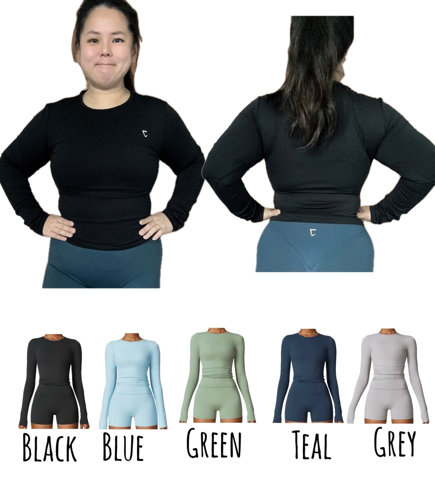 Everyday slim fit long sleeves