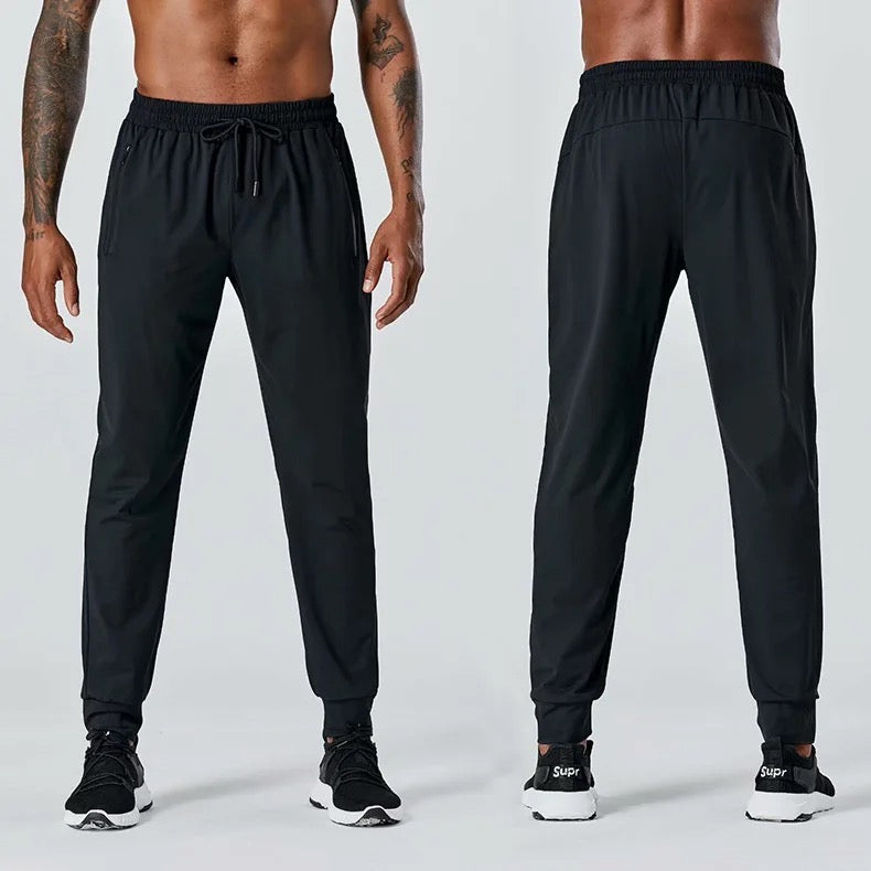 Everyday zipper pocket jogger pants (super stretchy)