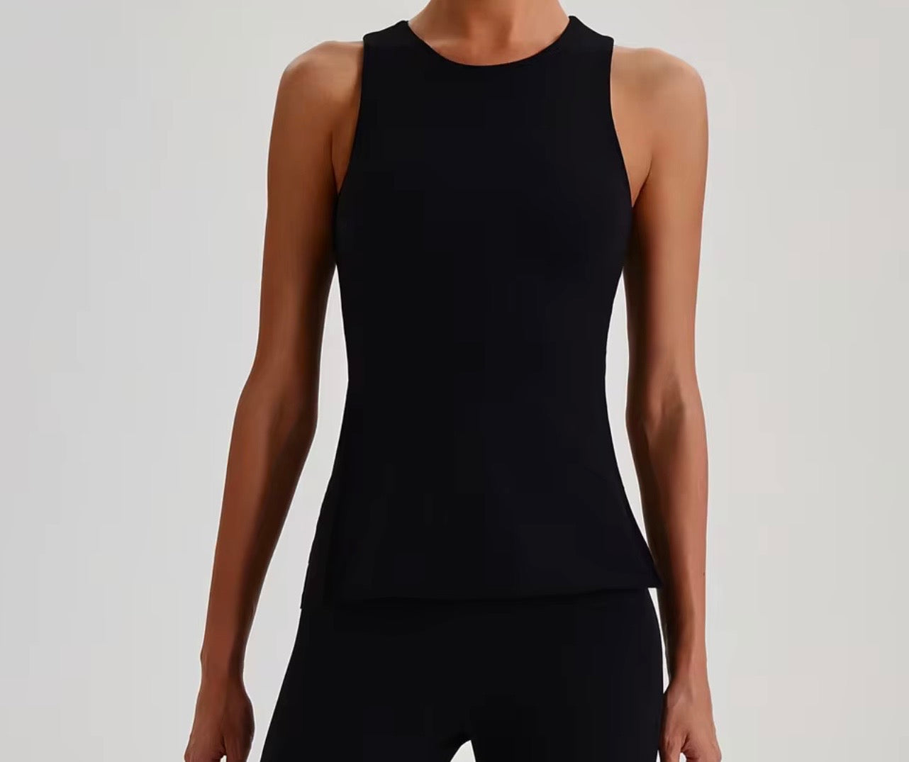 Reset 2026 side slit tank top (non padded) (same fabric as Energy series)