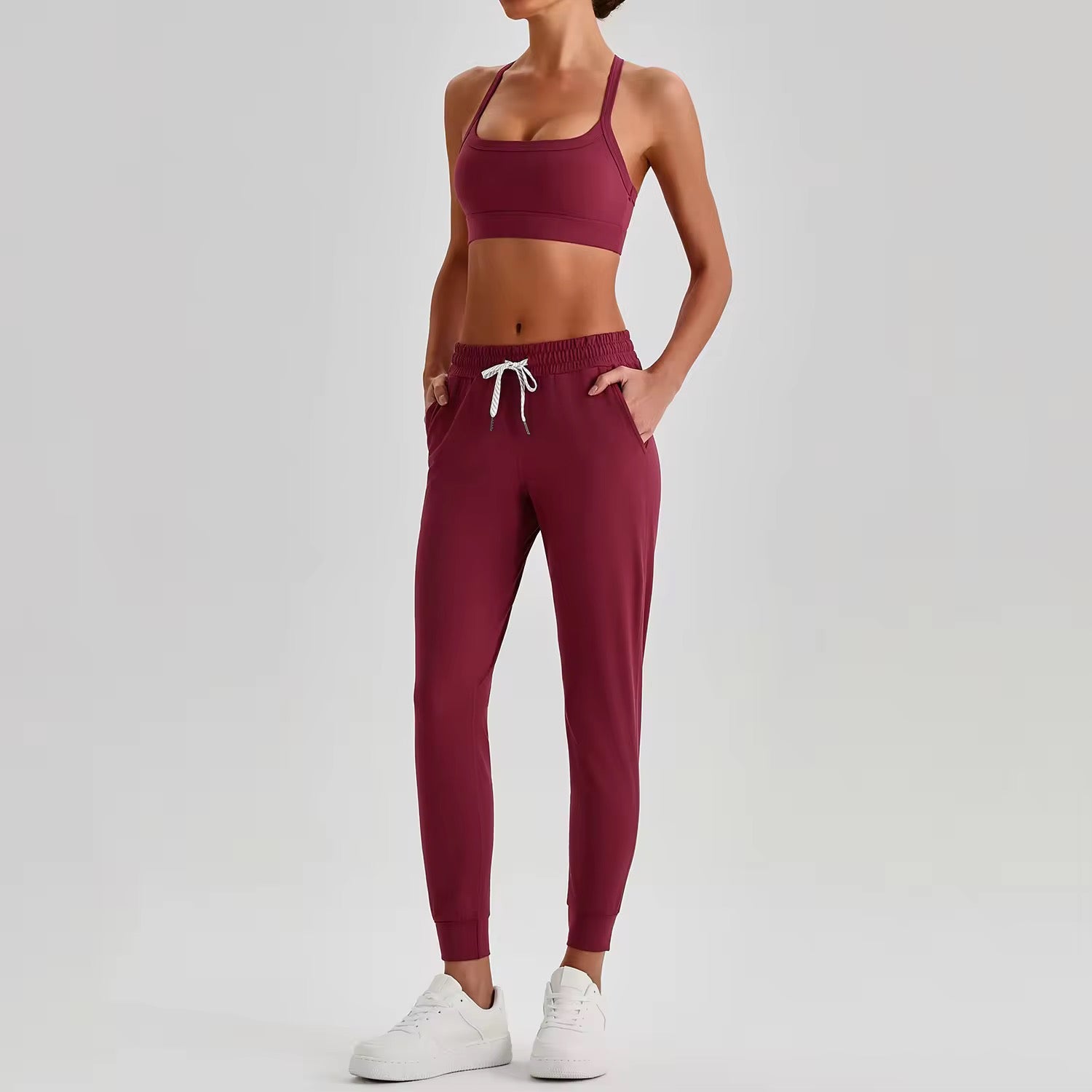 Reset 2026 pocket joggers (same fabric as Energy series)dm for link to bra
