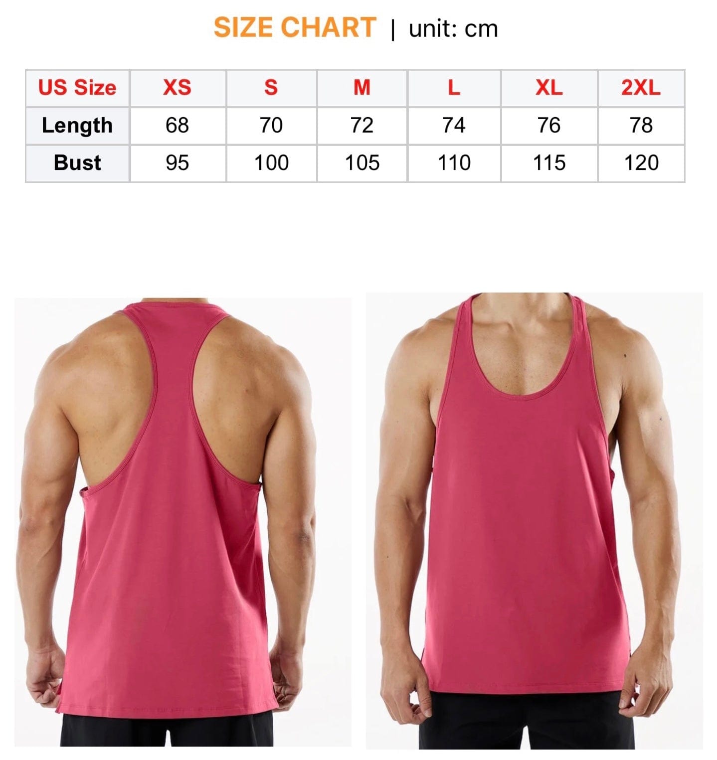 Everyday men muscle tank top