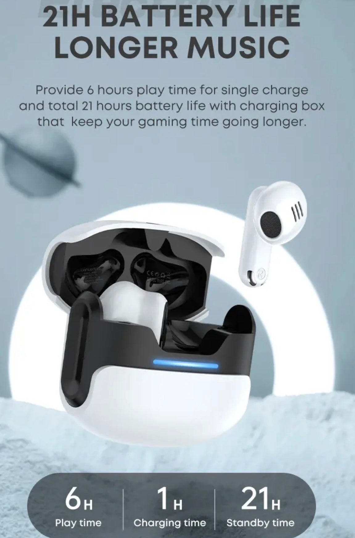 Ear buds (Game mode and music mode) Bluetooth wireless
