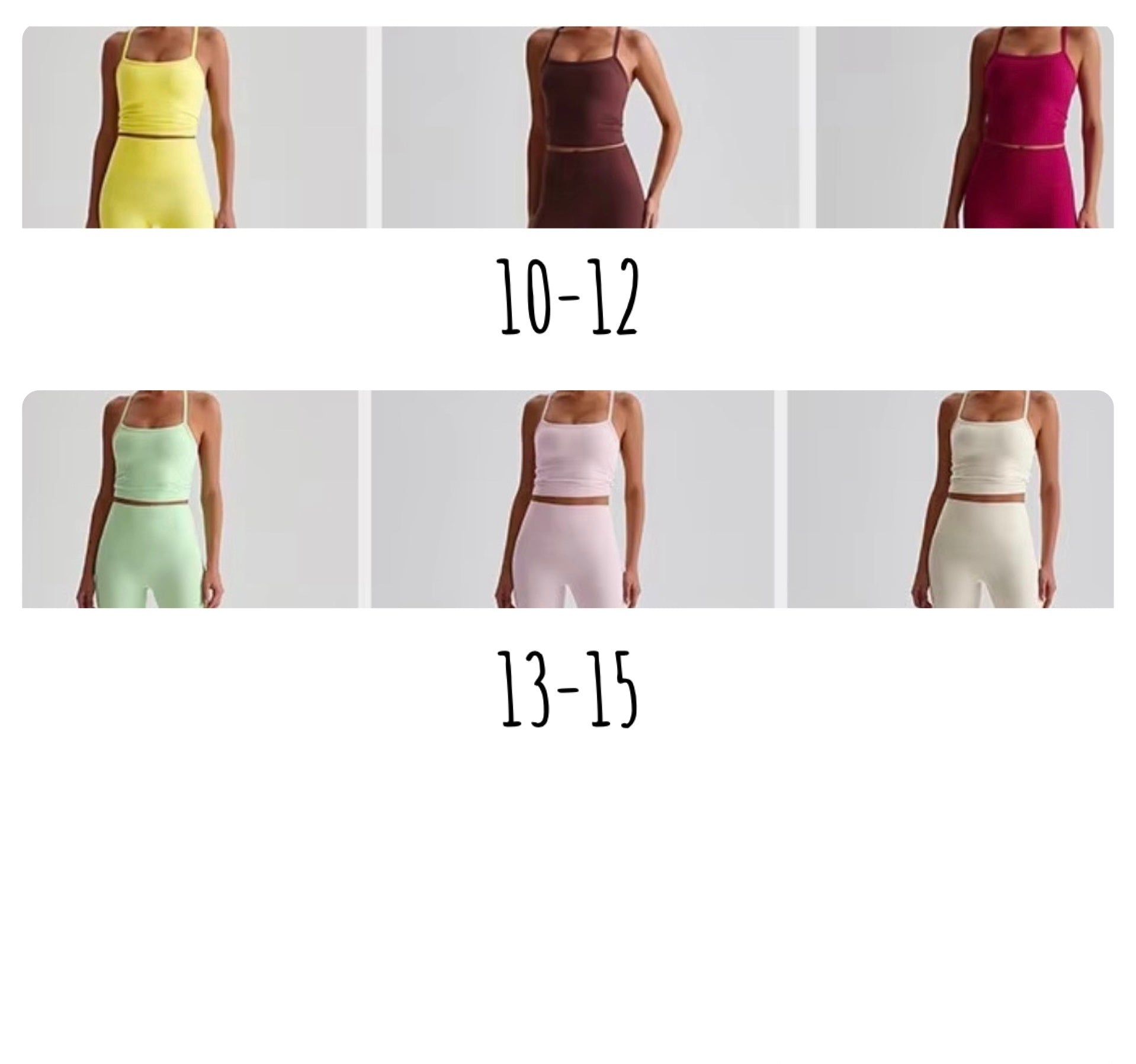 2025 Energy y back padded tank top