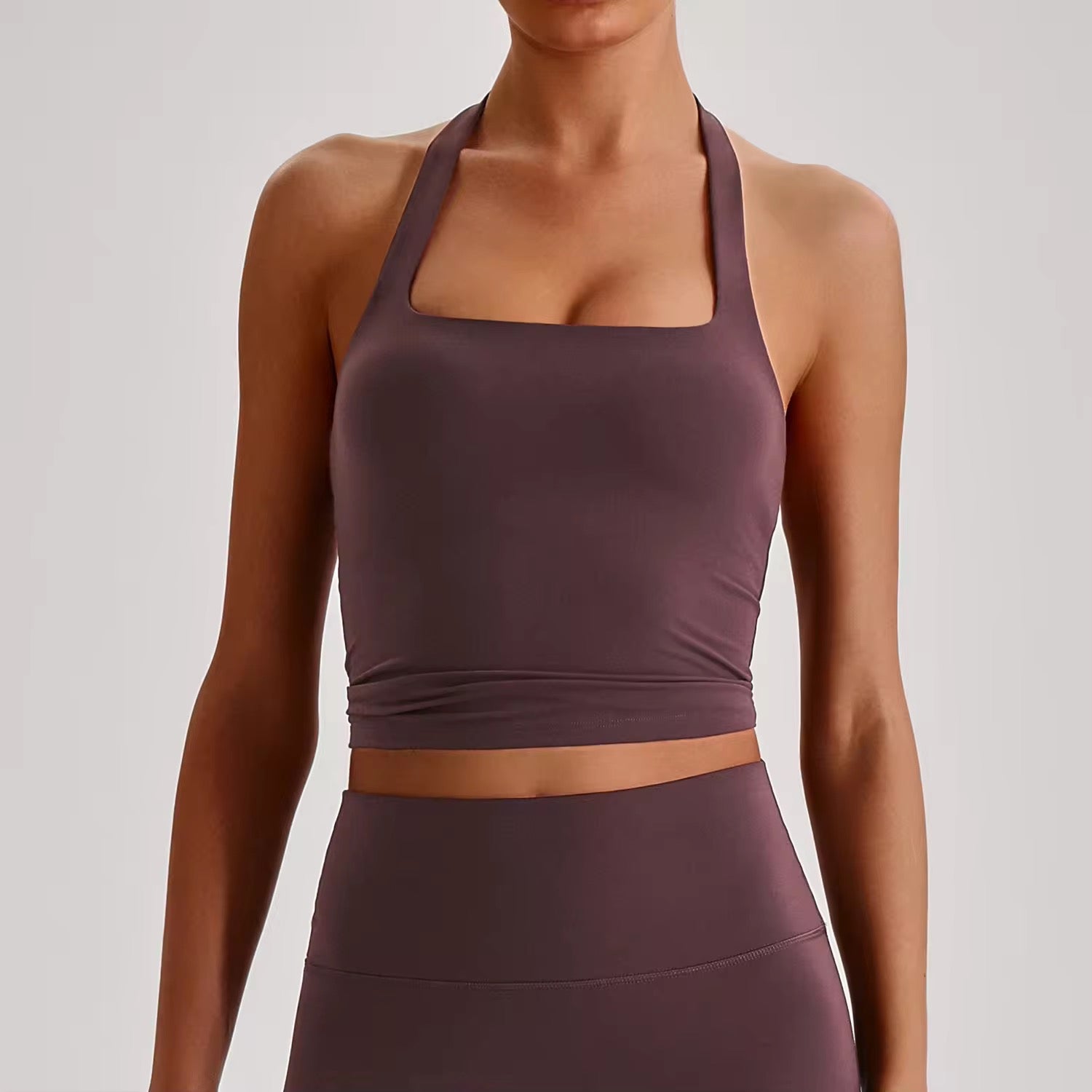 Reine 2026 Halterneck padded tank top (same fabric as Elite series)