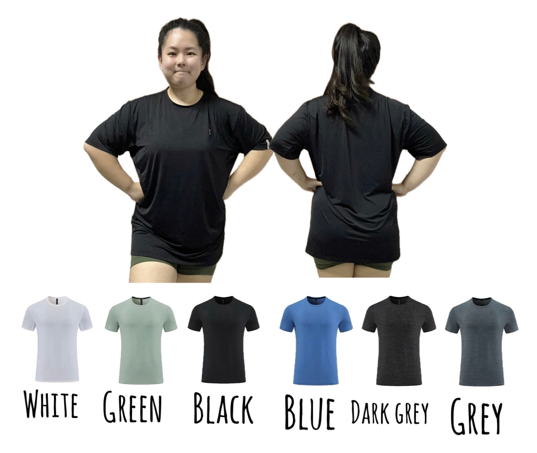 Everyday dryair fabric cooling unisex tshirt (S-2XL)