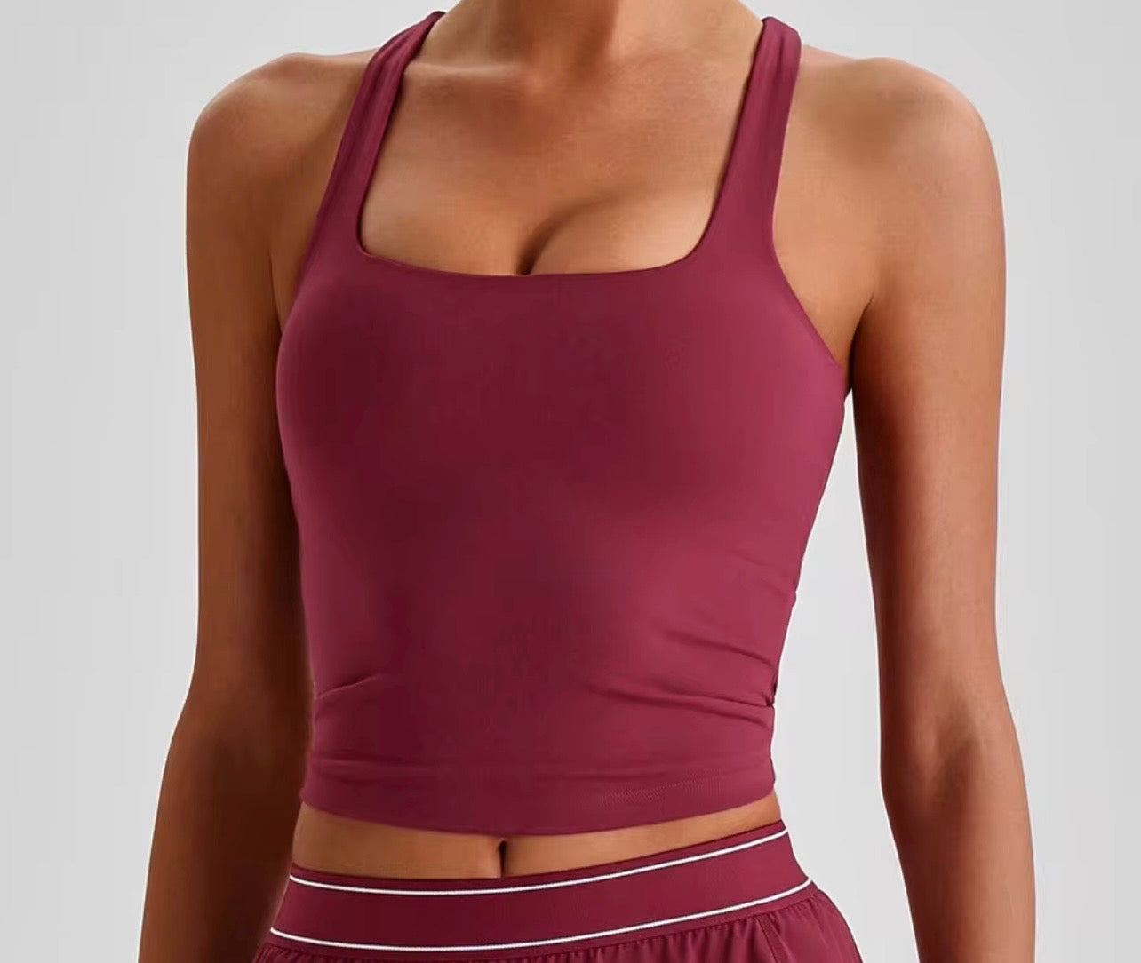 Reset 2026 Racerback tank top (same fabric as Energy series)