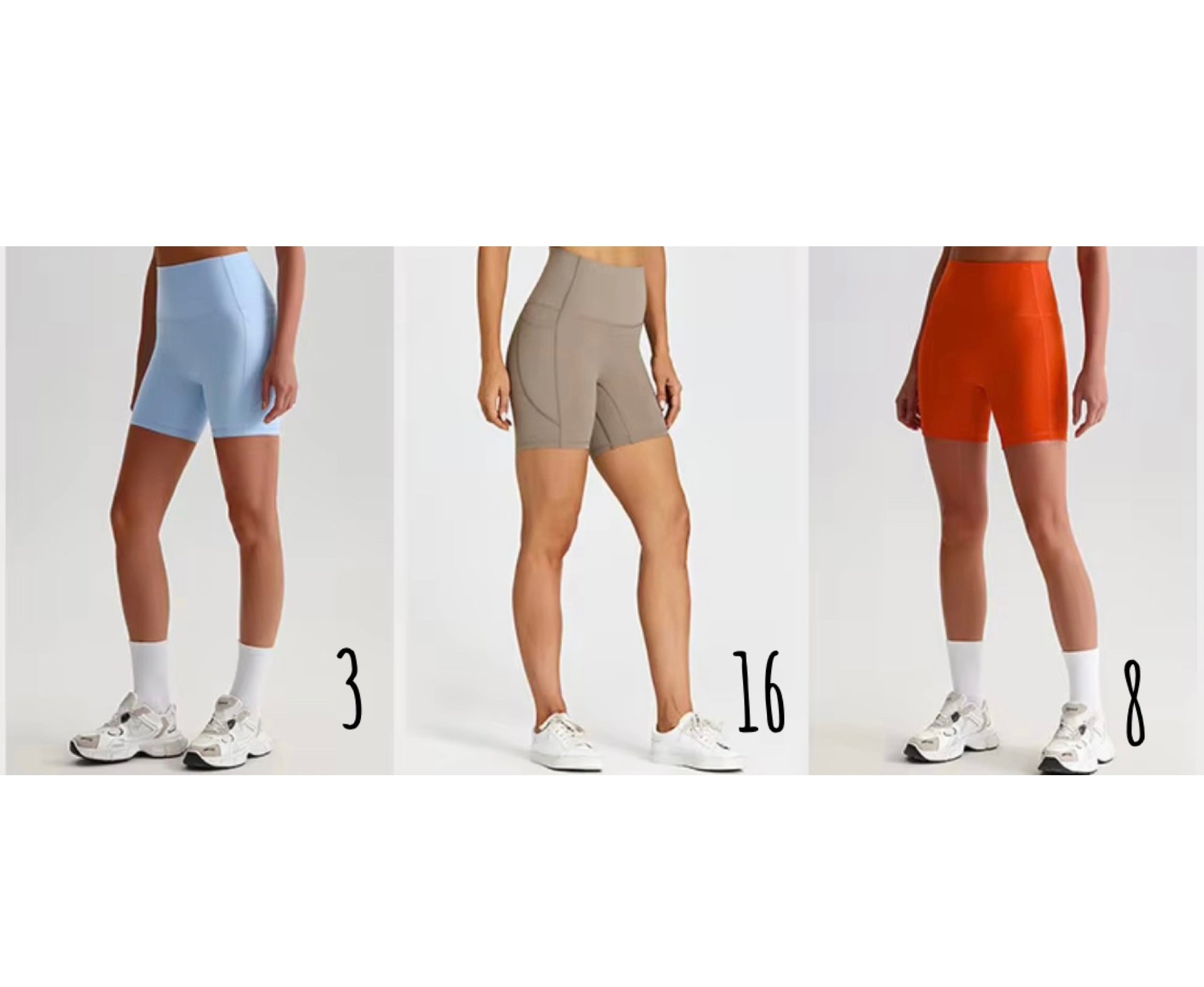 2025 Energy seamless pocket shorts (6 inch inseam)