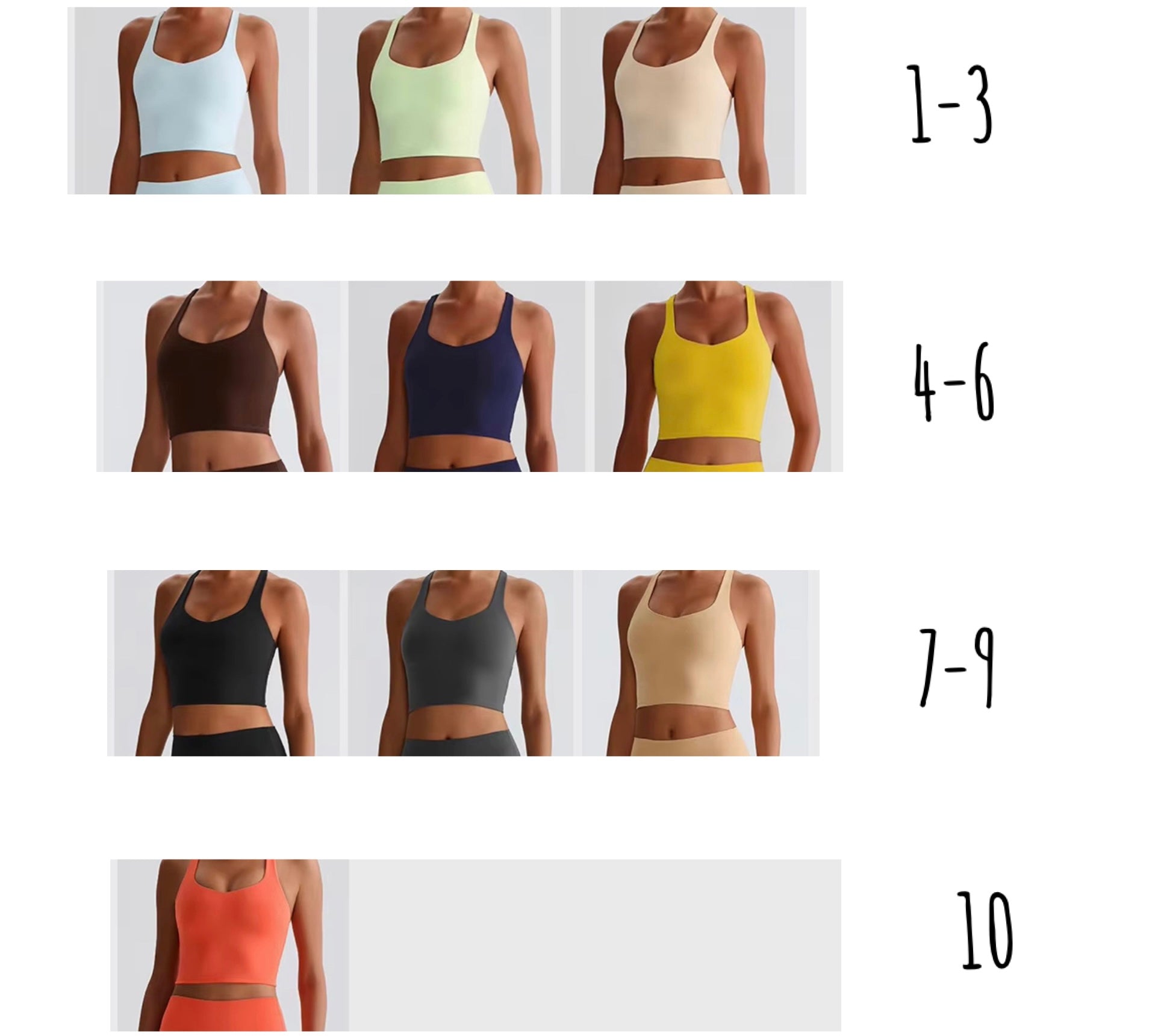 2025 Energy cross back padded tank shorts set