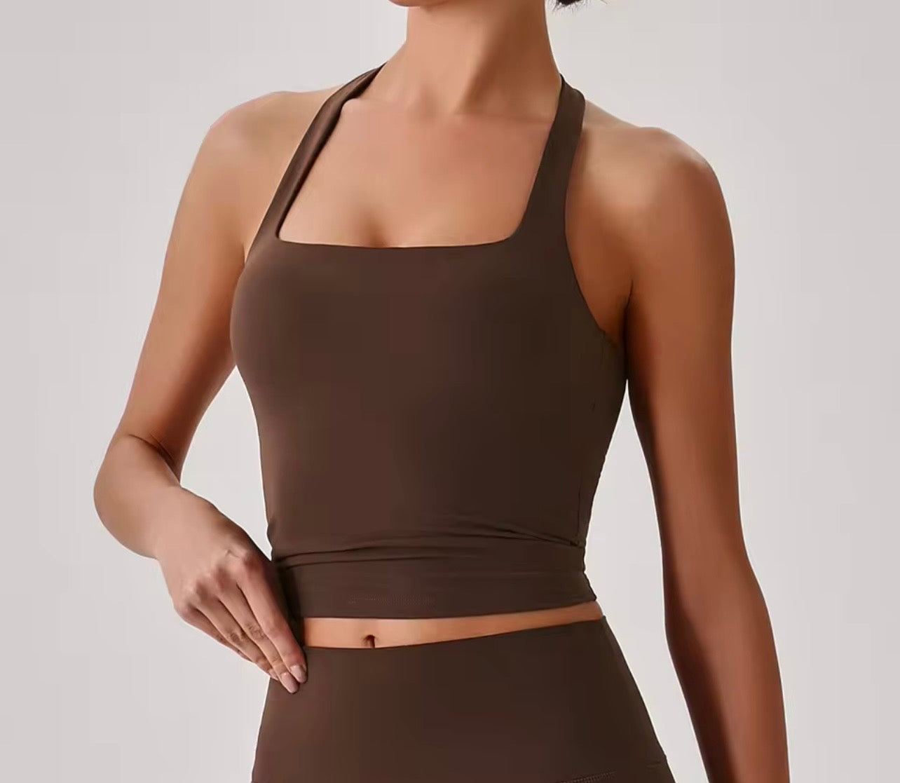 Reine 2026 Halterneck padded tank top (same fabric as Elite series)