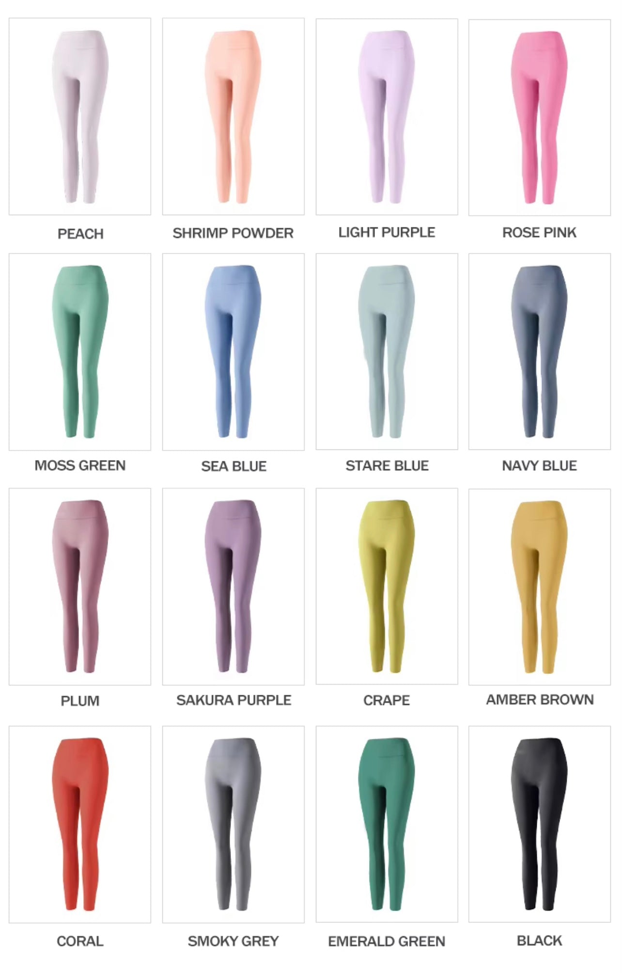 Everyday seamless leggings (upgraded fabric)-23 inch inseam