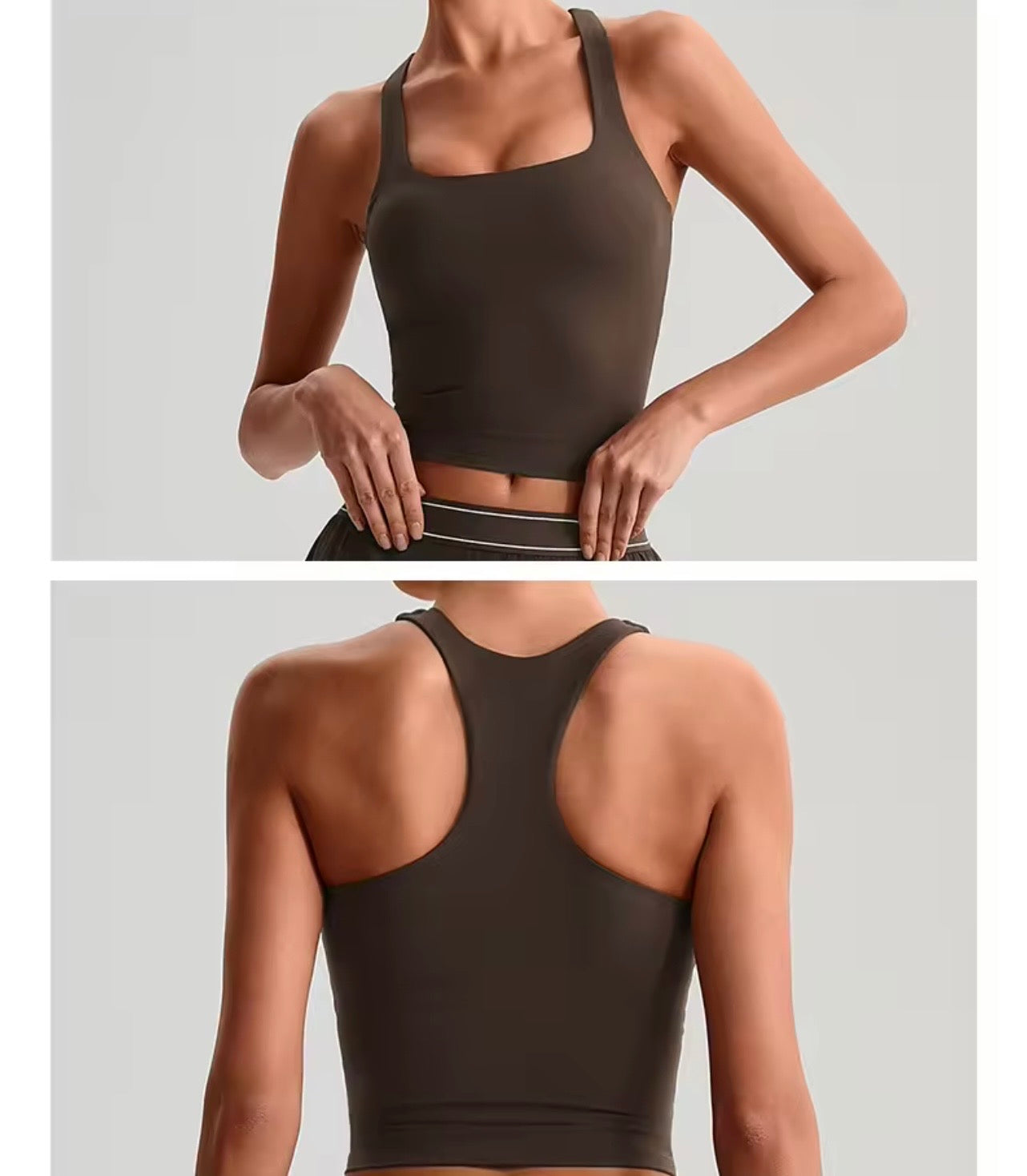 Reset 2026 Racerback tank top (same fabric as Energy series)