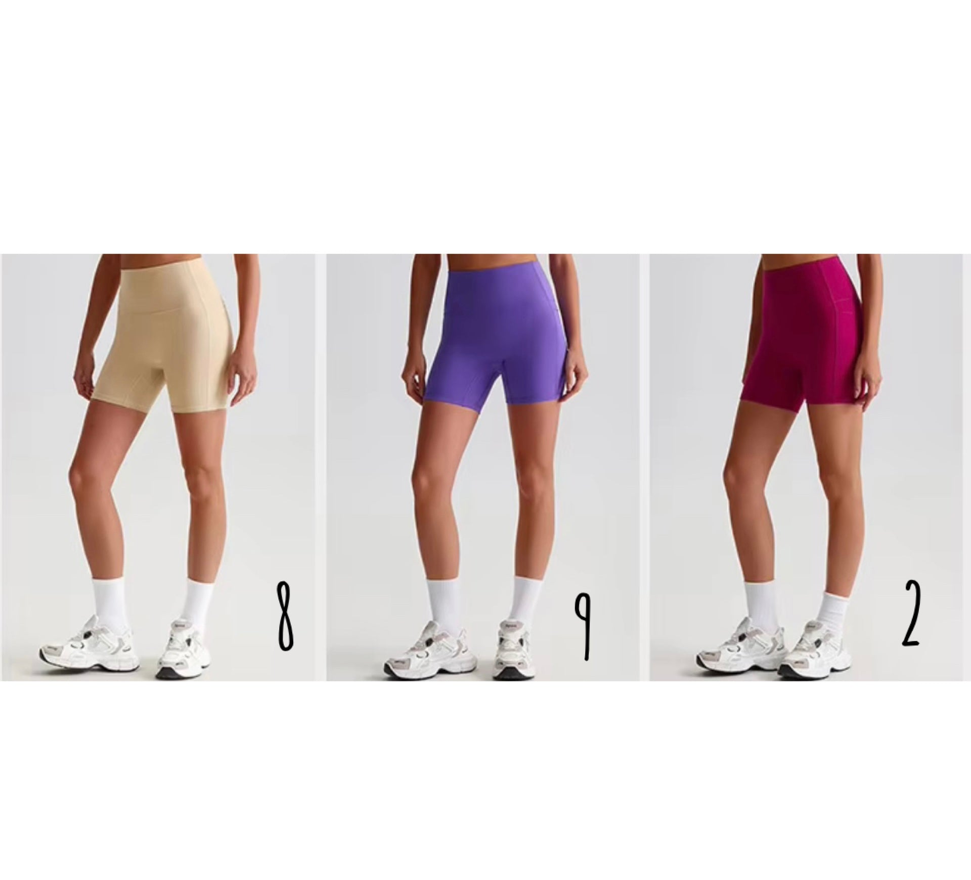 2025 Energy seamless pocket shorts (6 inch inseam)