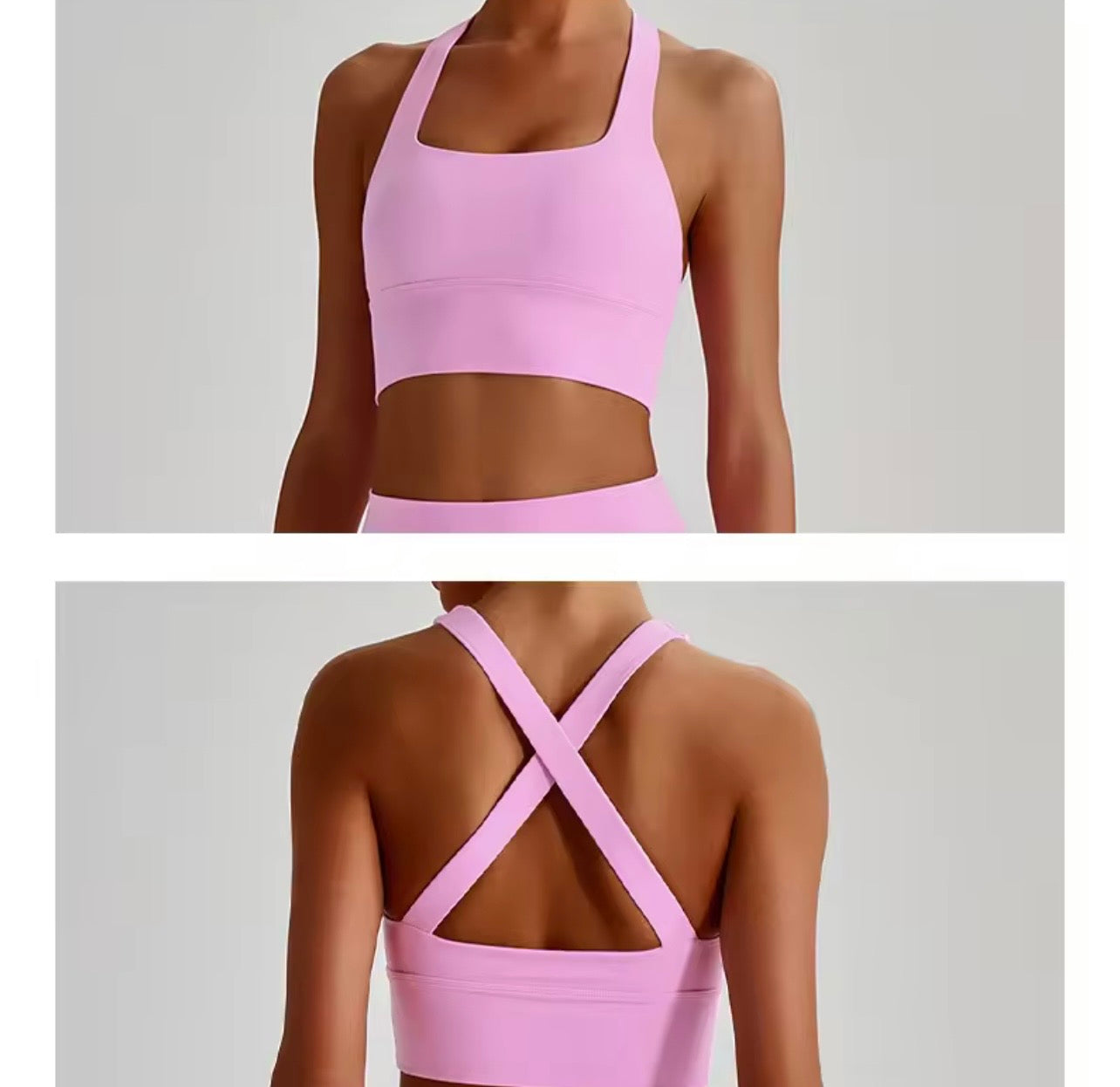 Reine 2026 cross back longline bra (same fabric as Elite series)