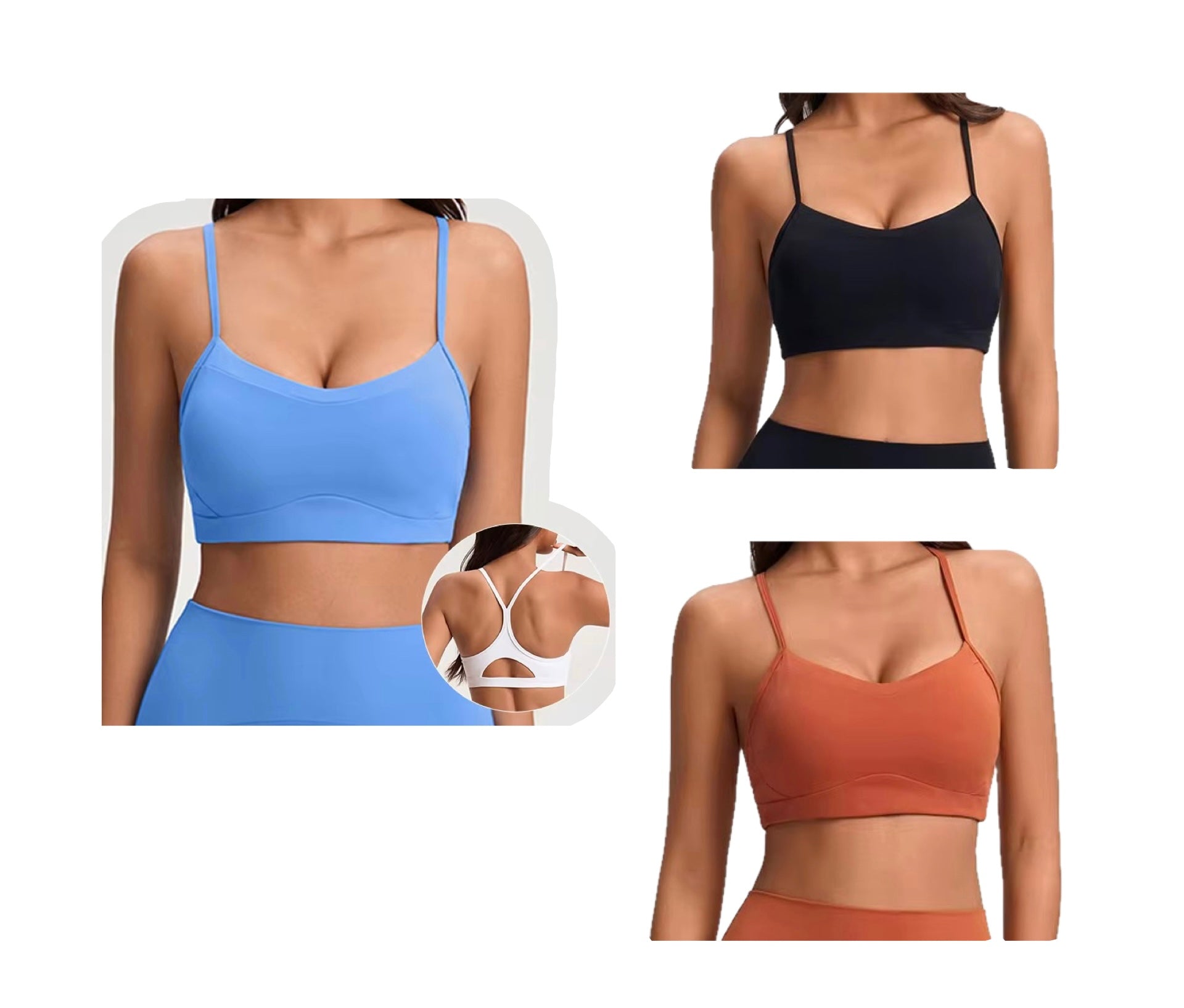 2026 Everyday midline bra (removable cup padding) - size down for more support