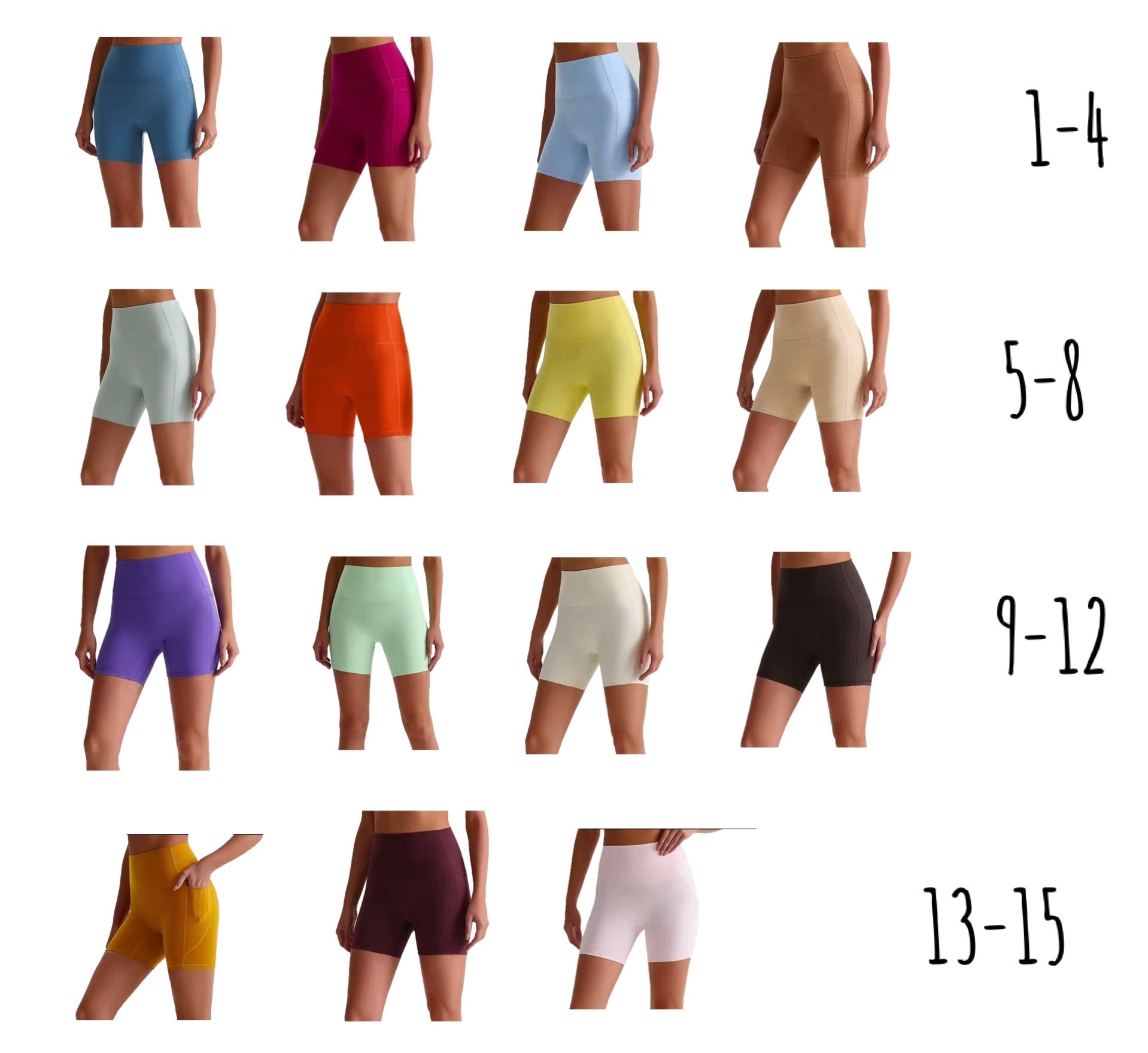 2025 Energy seamless pocket shorts (6 inch inseam)