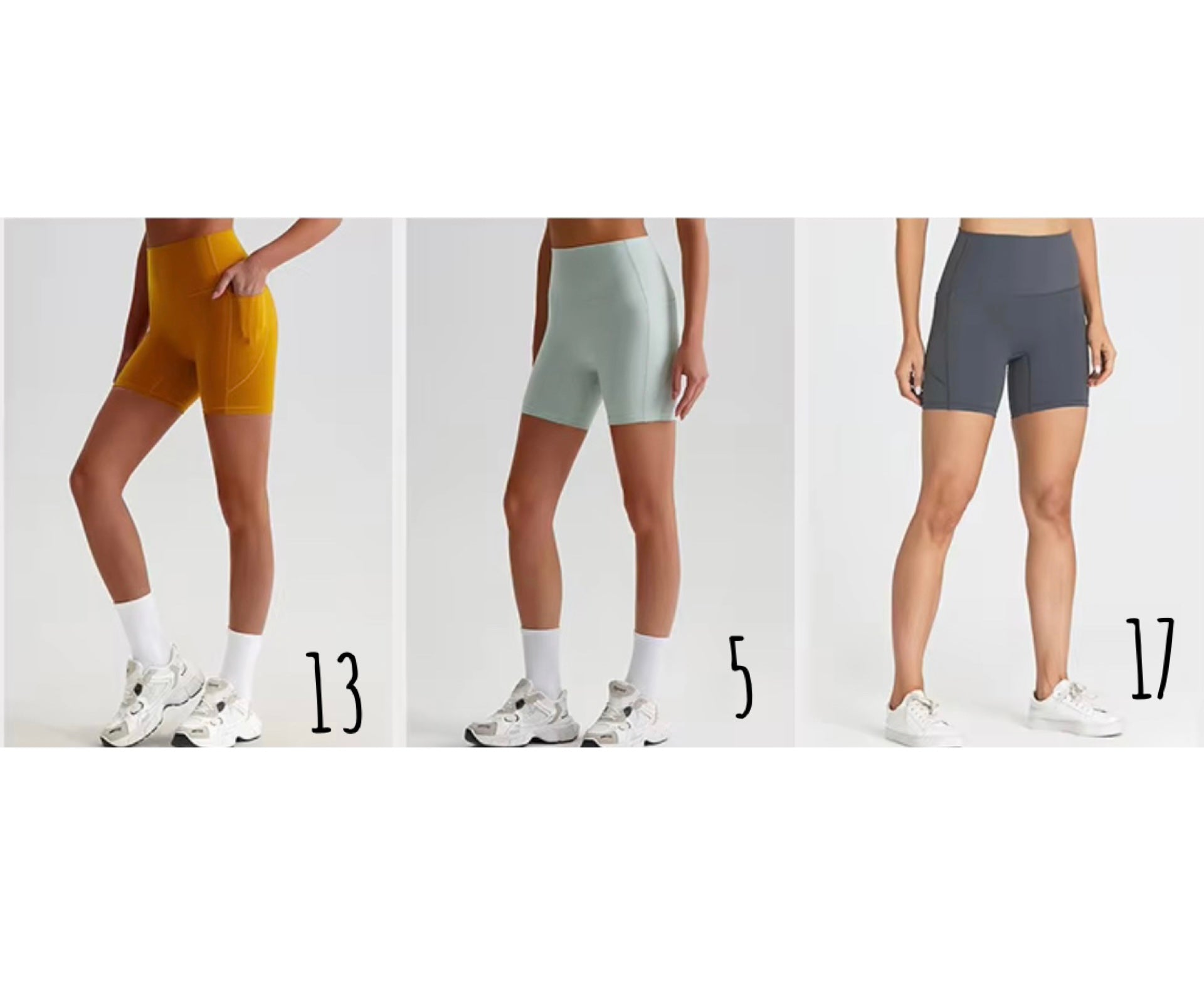 2025 Energy seamless pocket shorts (6 inch inseam)