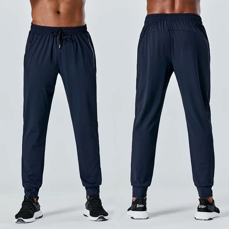 Everyday zipper pocket jogger pants (super stretchy)