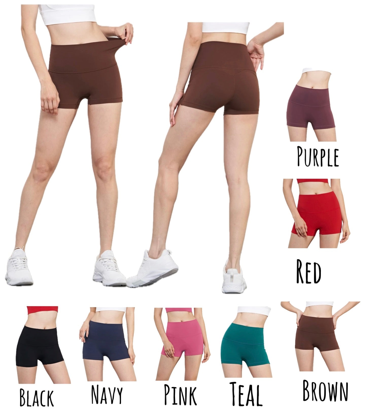 Everyday seamless shorts ( 2 inch inseam) XS-L only