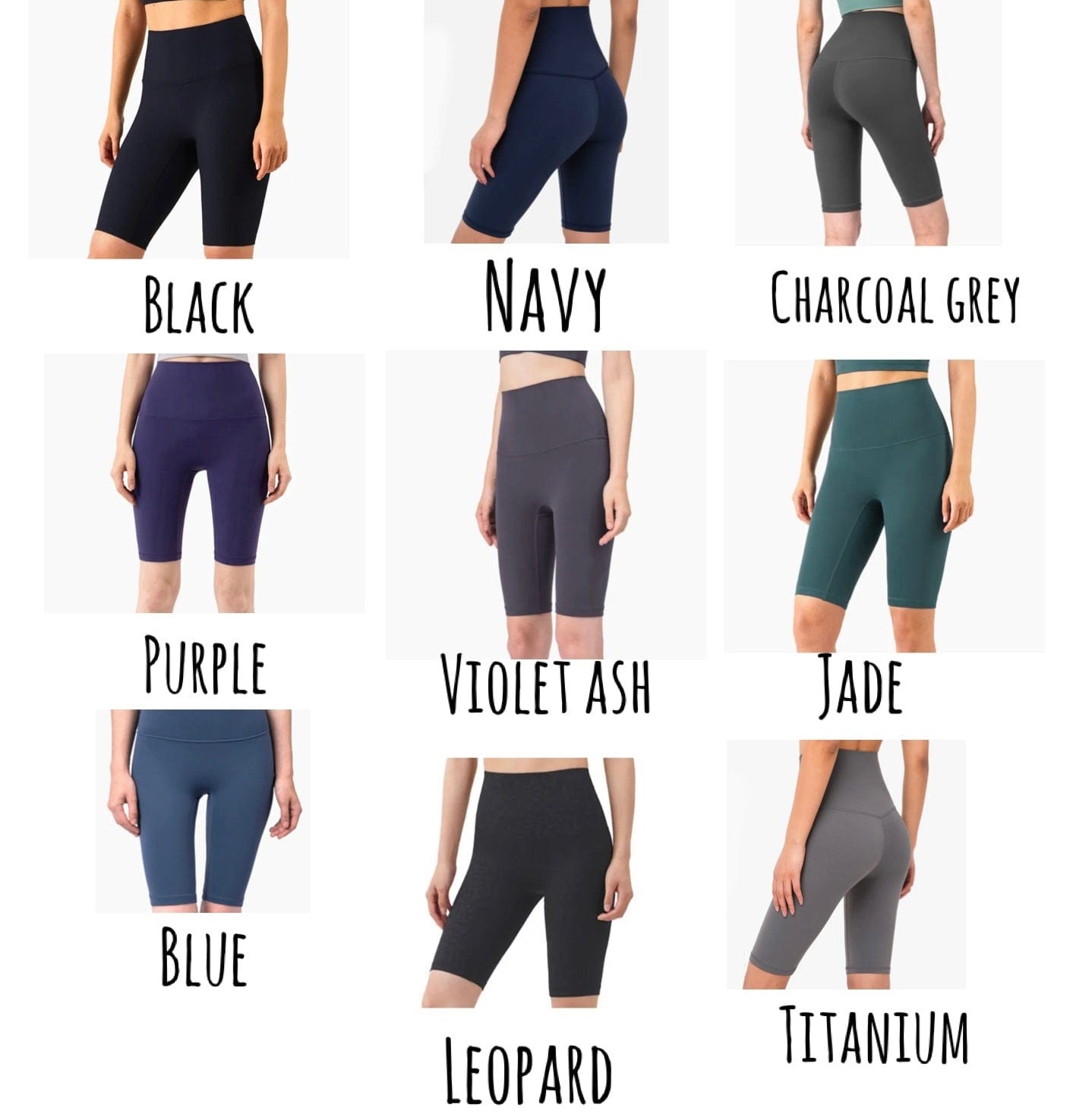 Everyday seamless shorts (9 inch inseam) covers thigh