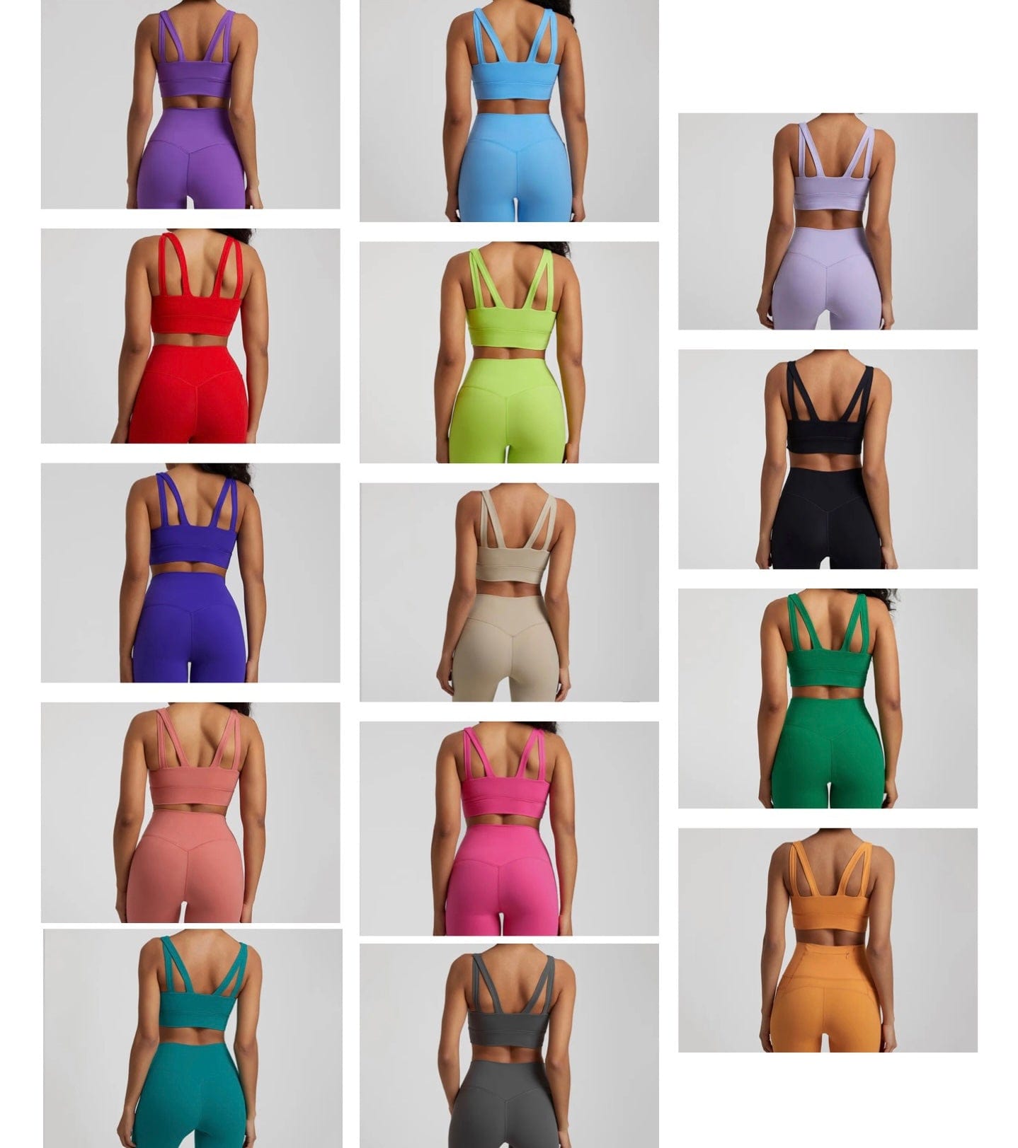 Elite double strap bra (to be paired with Elite seamless shorts)