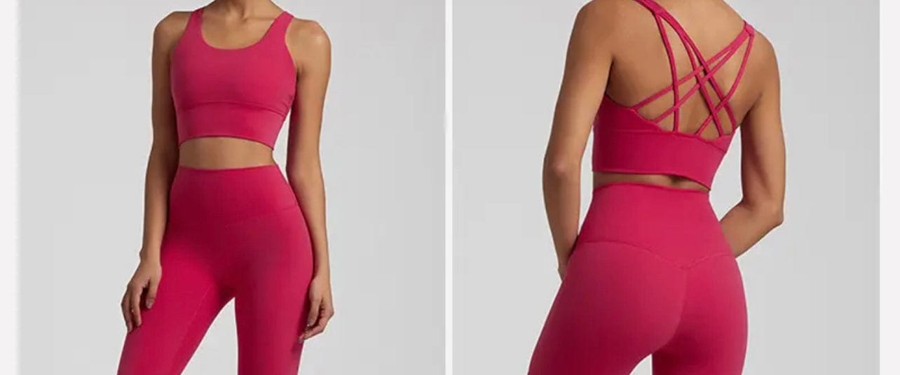 Elite longline bra leggings set (no pocket)