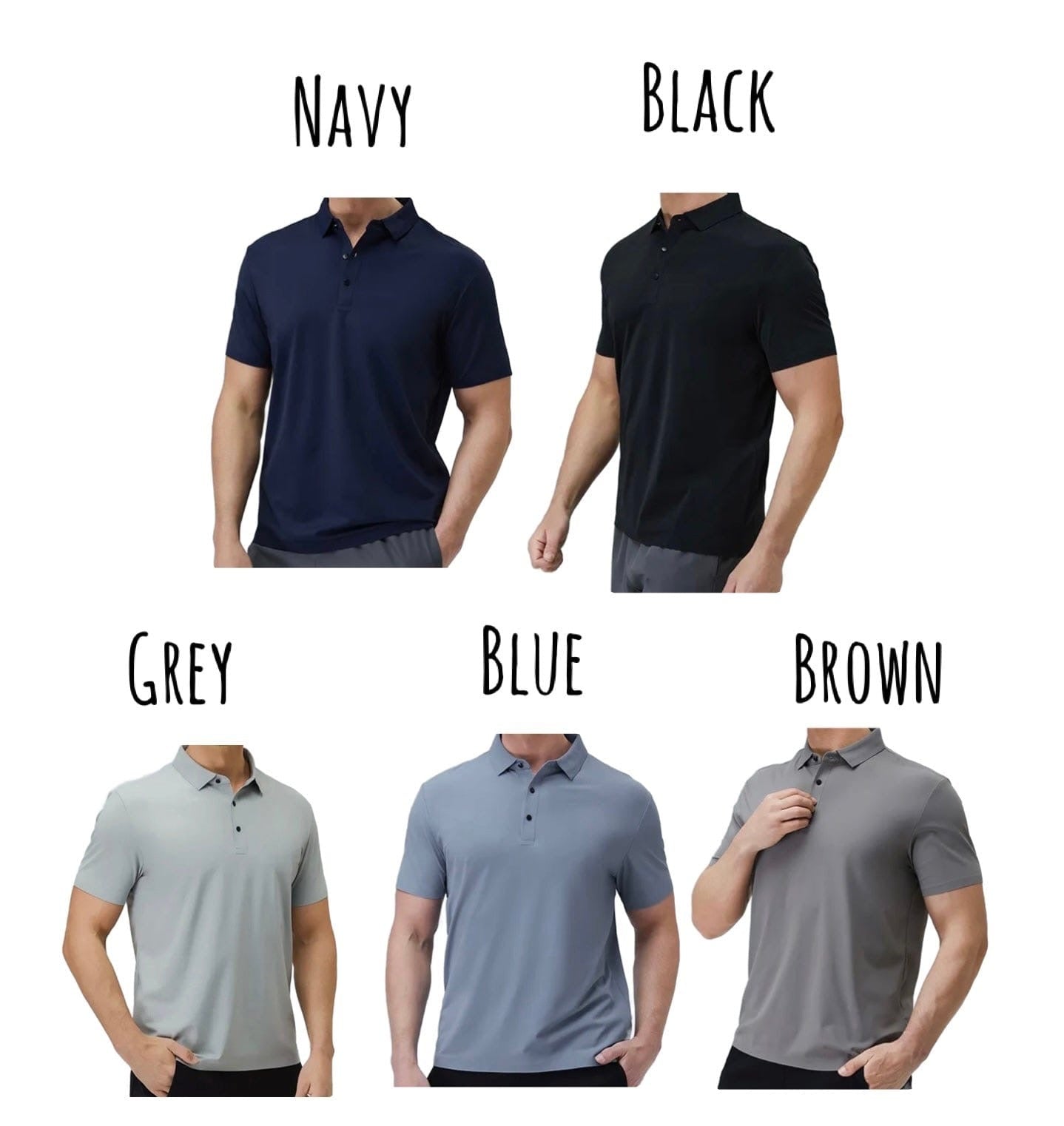 Everyday unisex polo tshirt (dm if bulk order)