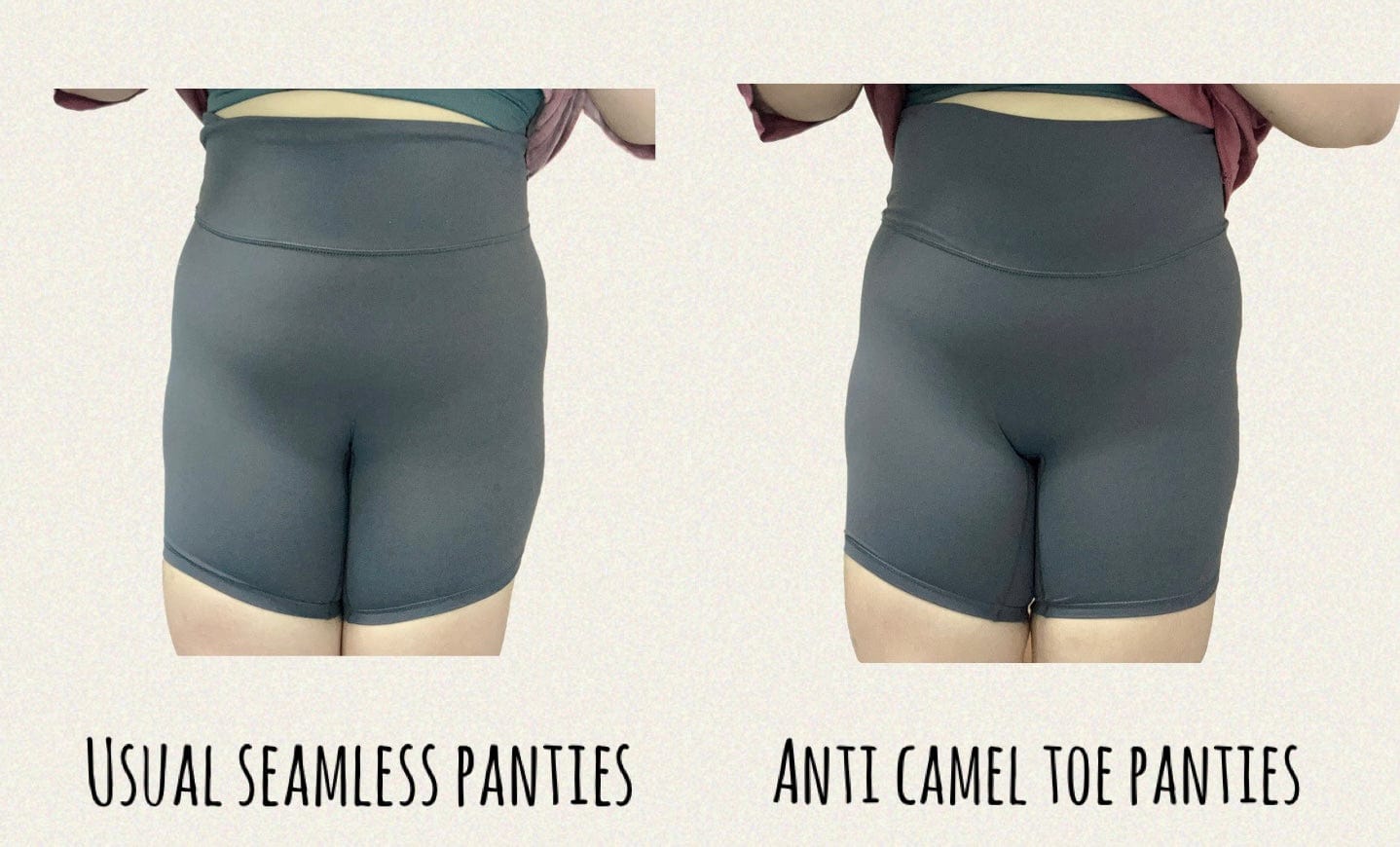Everyday anti camel toe panties (do not use hot water to wash) - stick