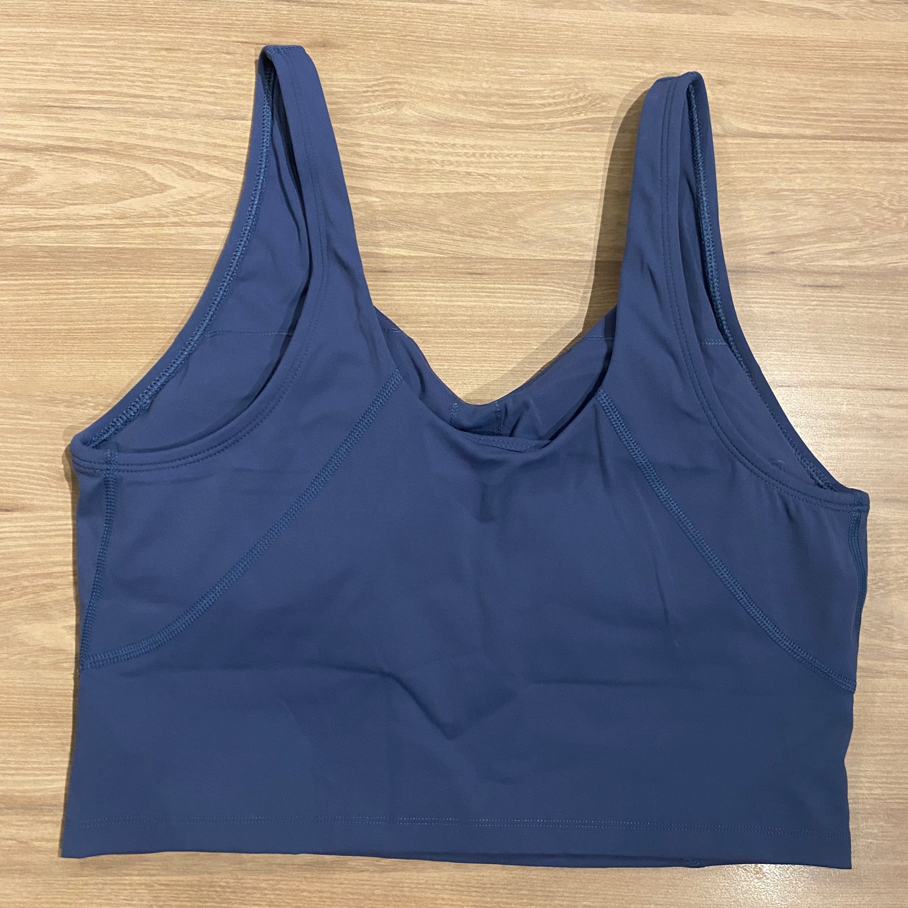 Everyday v neck padded tank top part 1 (crop version) refer to the latest photo for the most updated colours