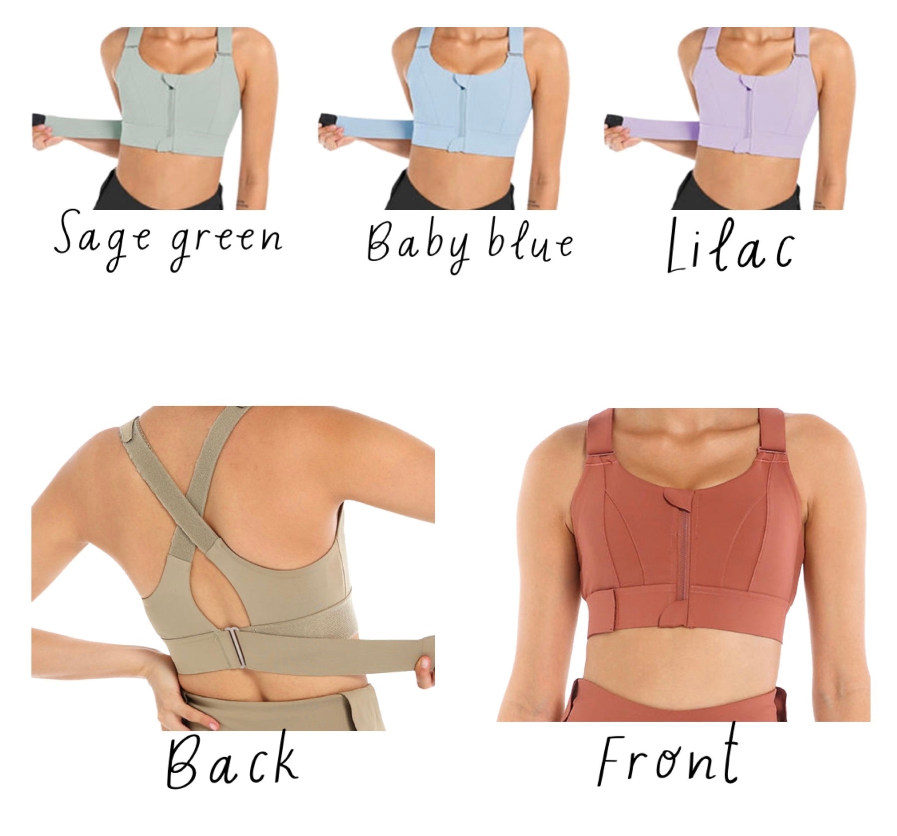 Everyday multi adjustable bra (sizing up to 5XL)
