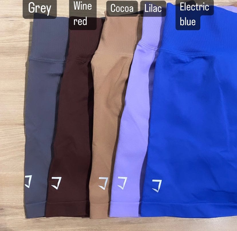 Embrace butt scrunch seamless shorts V1 (3 inch inseam)- thinner fabric at the butt area (size up for this)