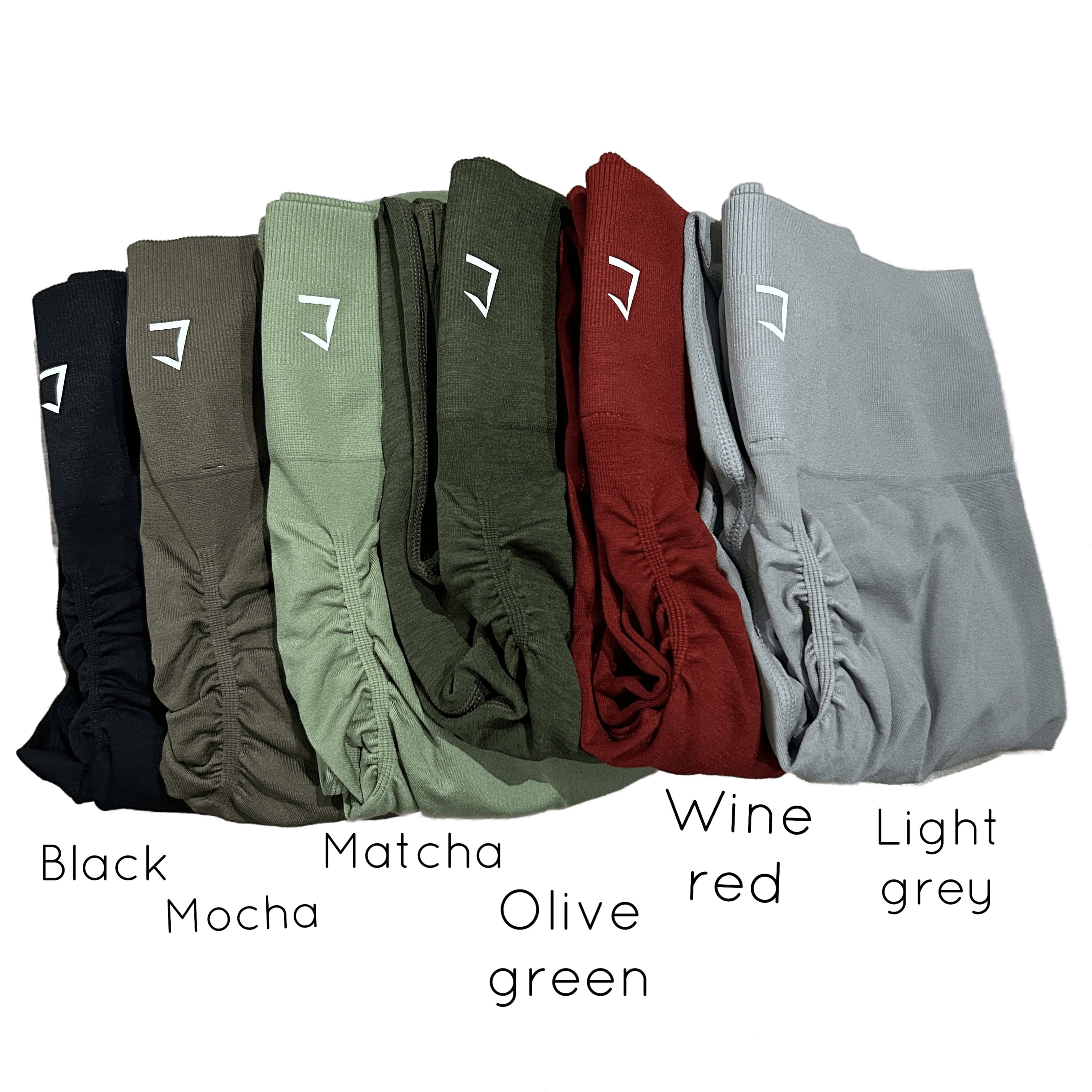 Embrace butt scrunch seamless leggings V2.1 ( 25 inch inseam)- 3 tier waist band (sizing runs bigger, S size fits M, XL size fits 2XL)