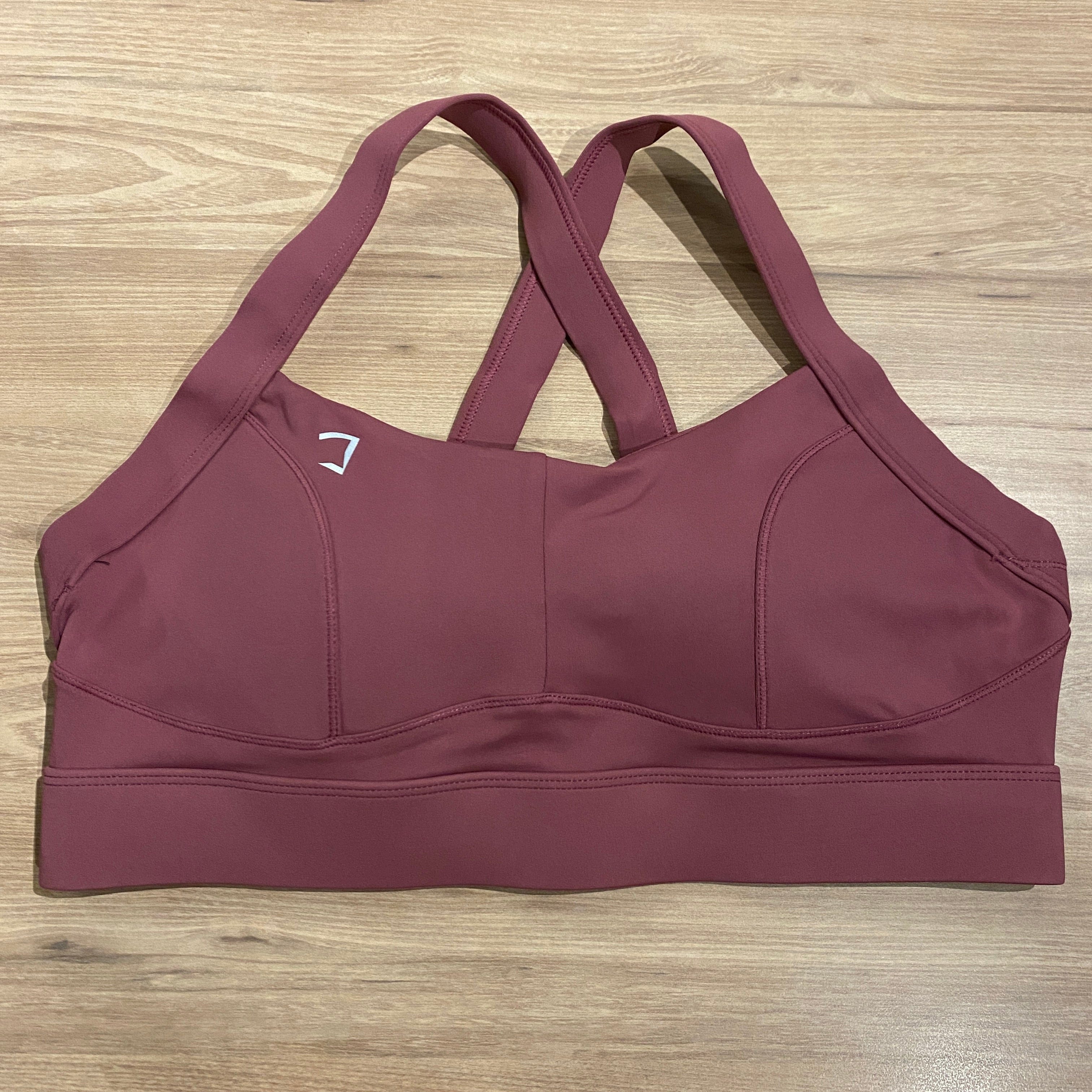 Everyday high impact cross back bra (built in padding)