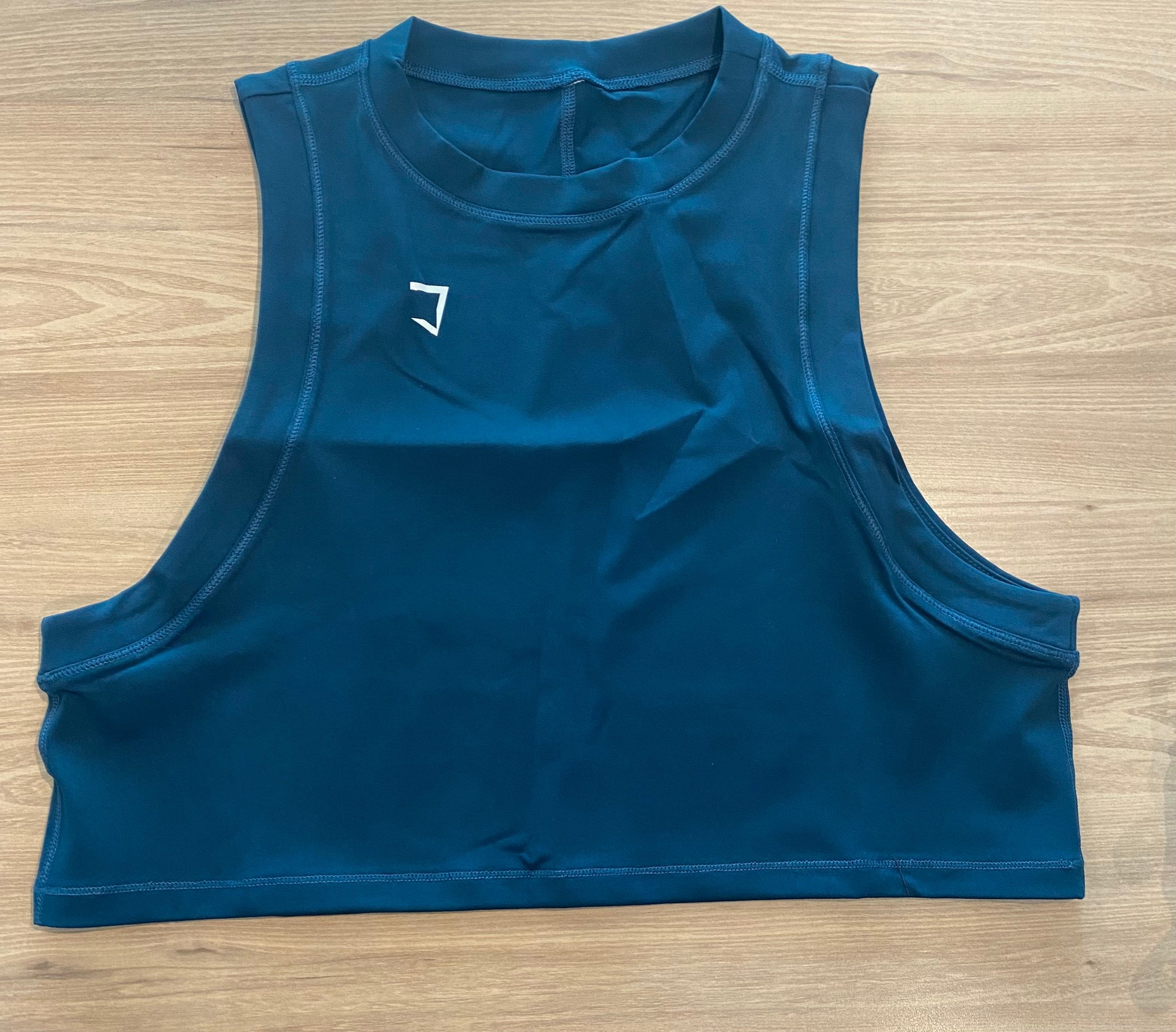 Everyday crop muscle tank top