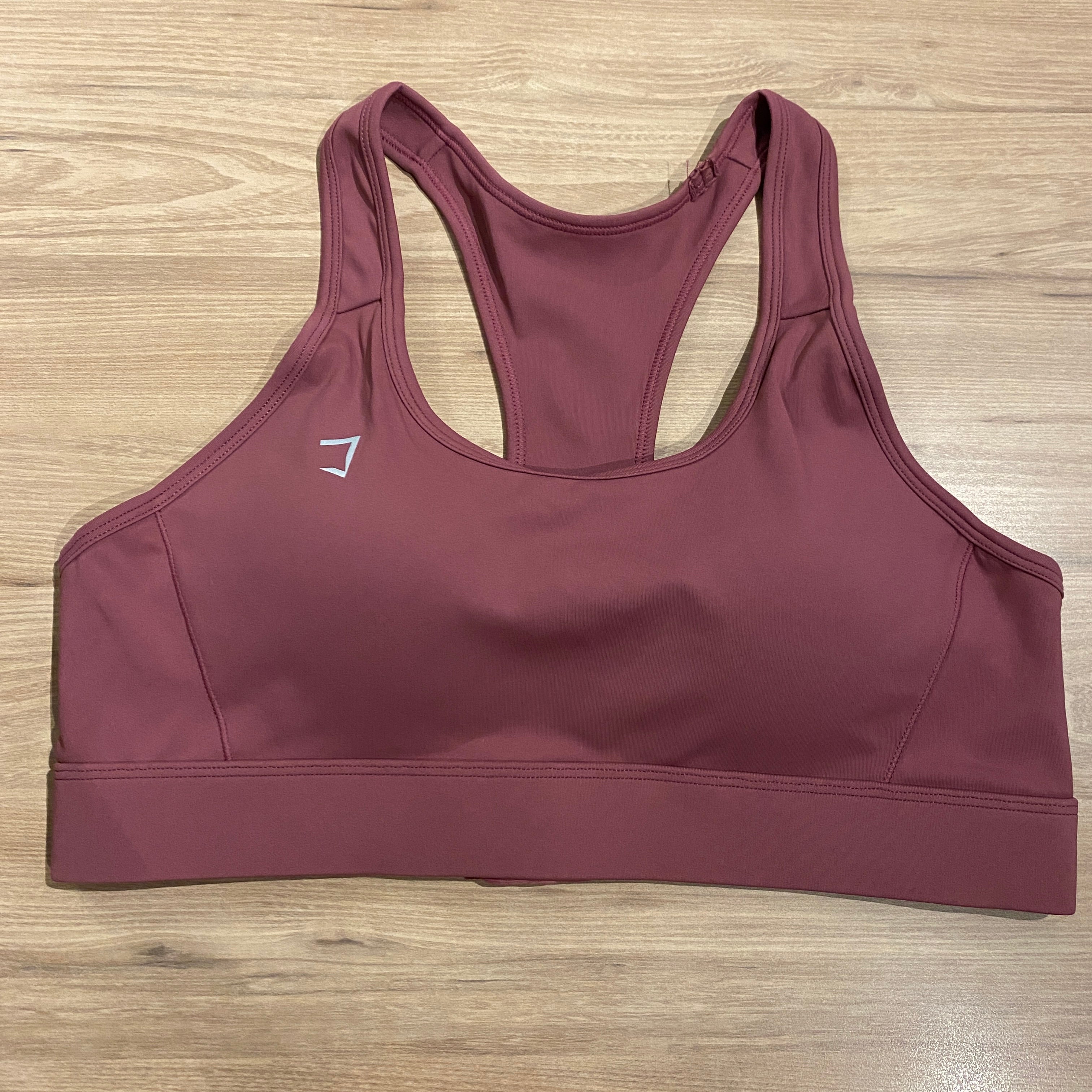 Everyday racerback with clasp with built in padding