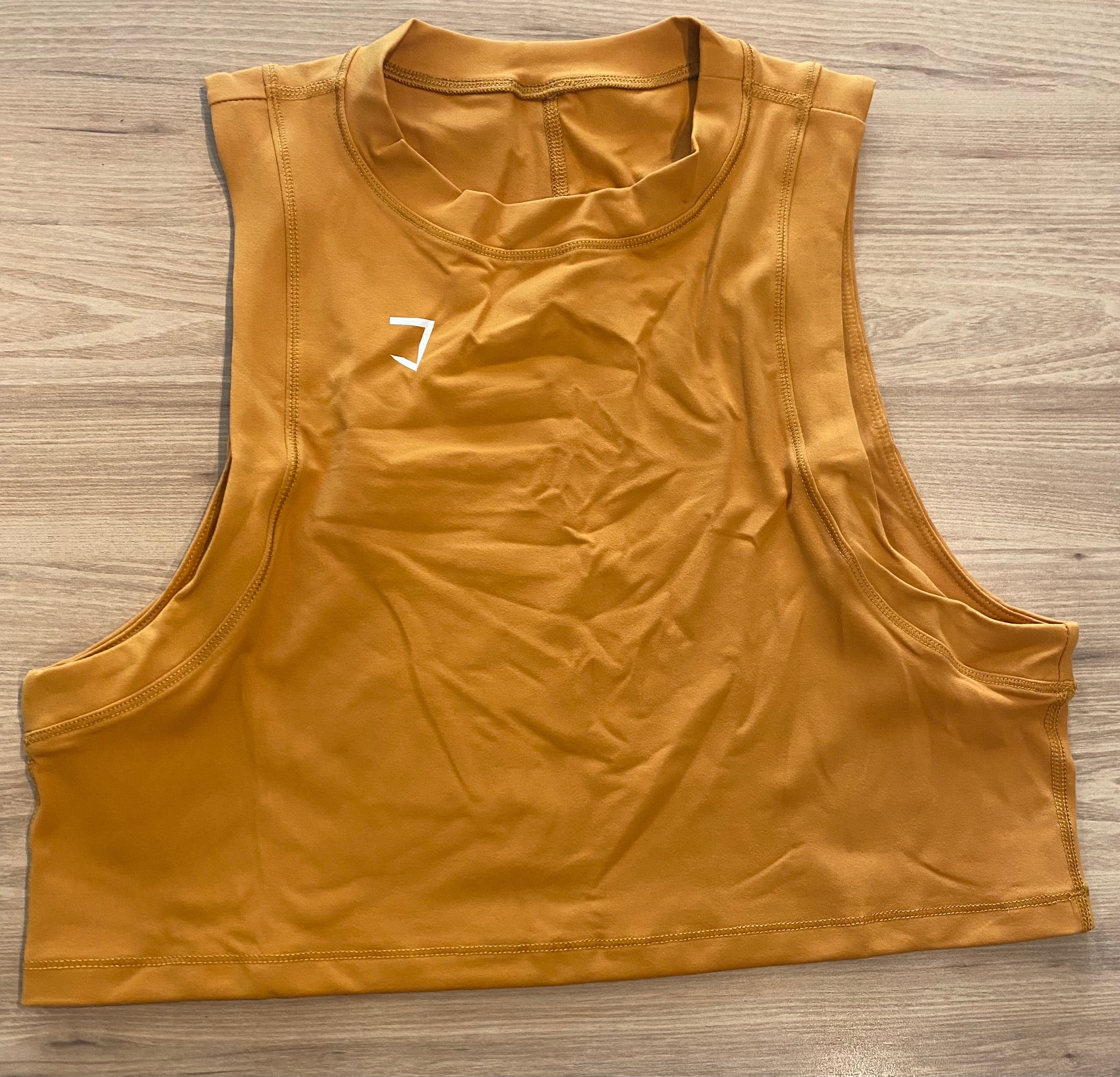 Everyday crop muscle tank top