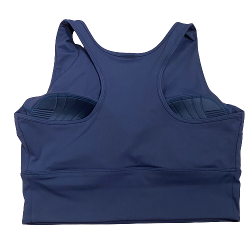 Everyday high neck racerback built in padding crop top