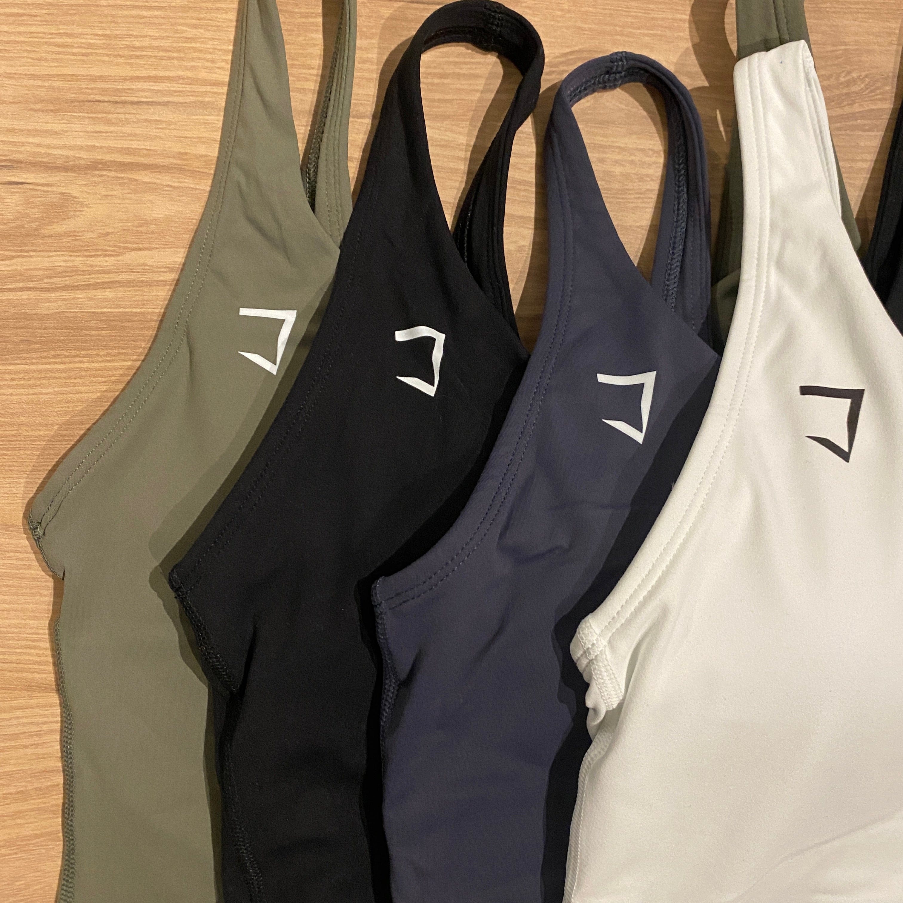 Everyday v neck padded tank top (longer version)