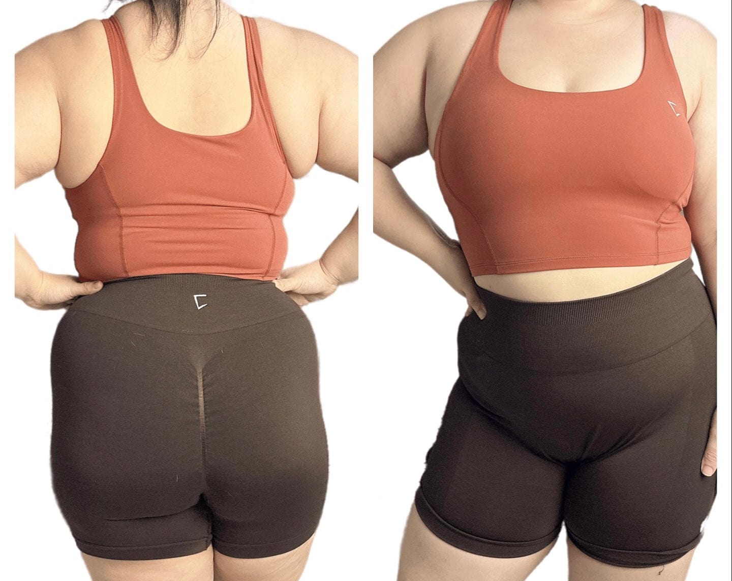 Elite u neck u back padded tank top