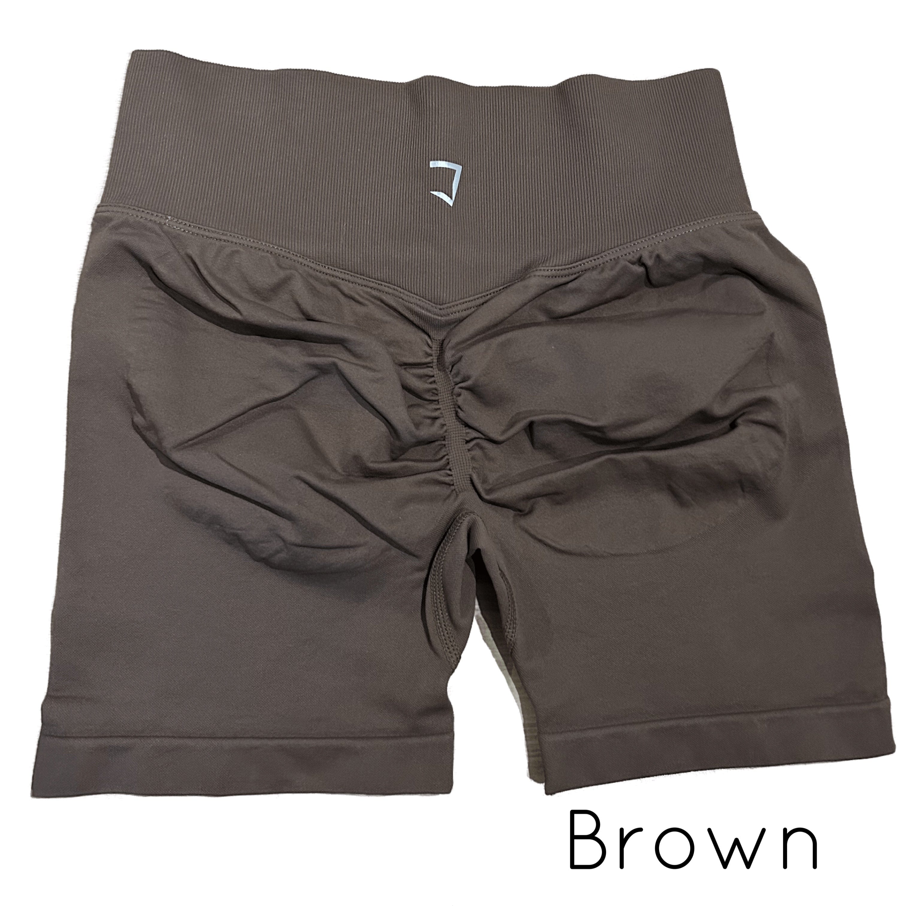 Embrace butt scrunch seamless shorts V1 (3 inch inseam)- thinner fabric at the butt area (size up for this)