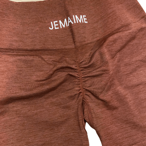 Embrace butt scrunch seamless shorts V2 ( 4 inch inseam)- 3 tier waist band