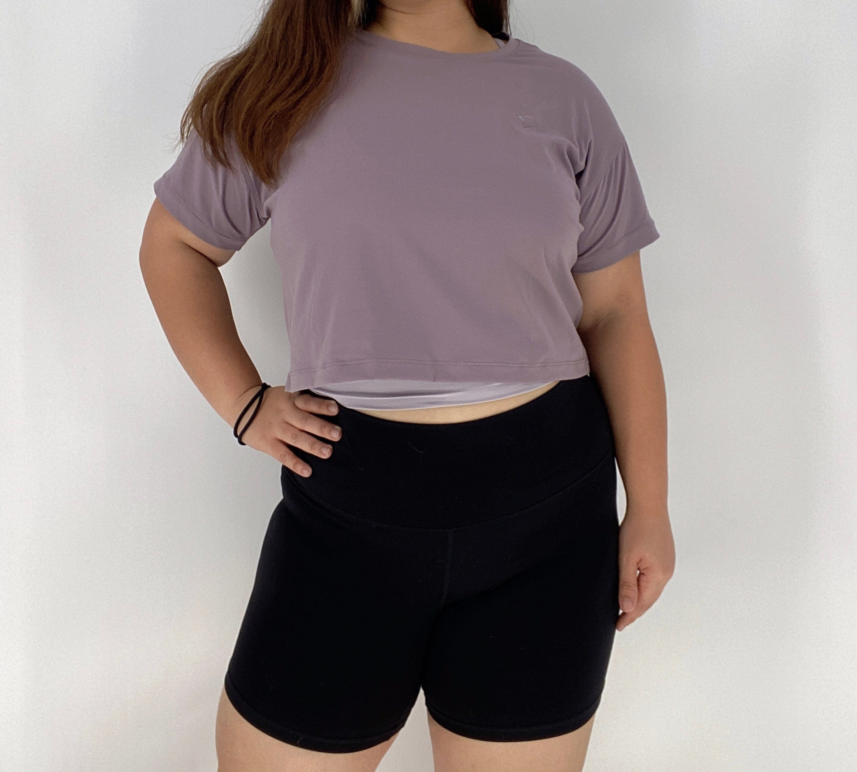 Everyday crop short sleeves tshirt