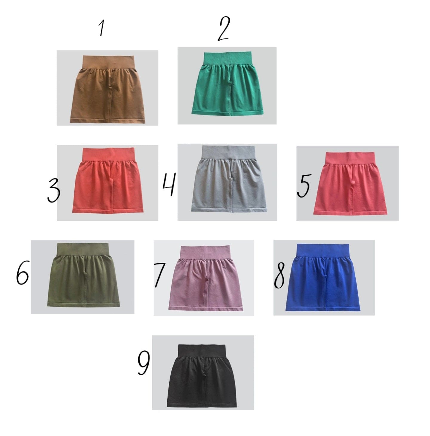 Embrace non scrunch seamless shorts