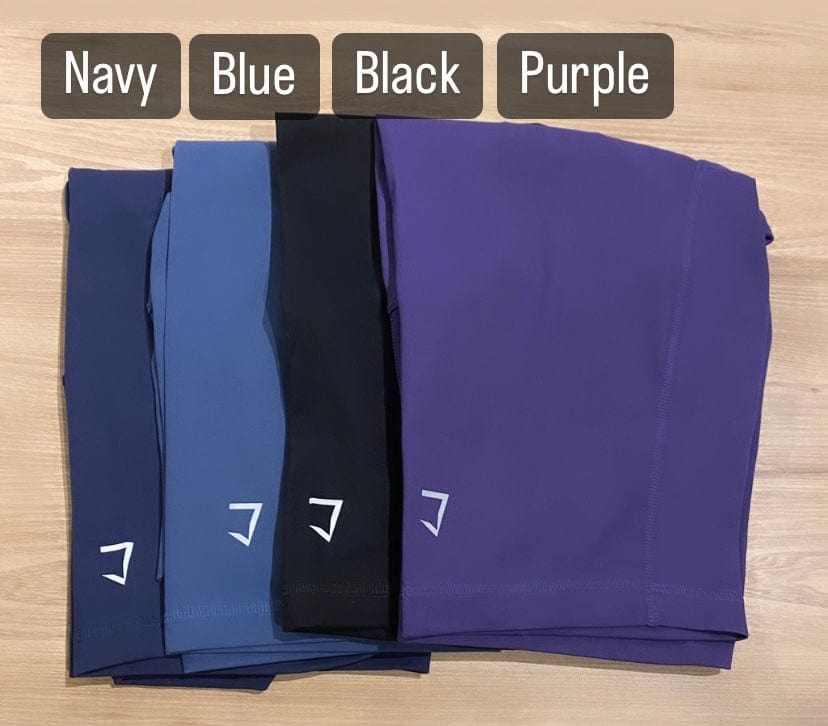 Everyday seamless shorts (9 inch inseam) covers thigh