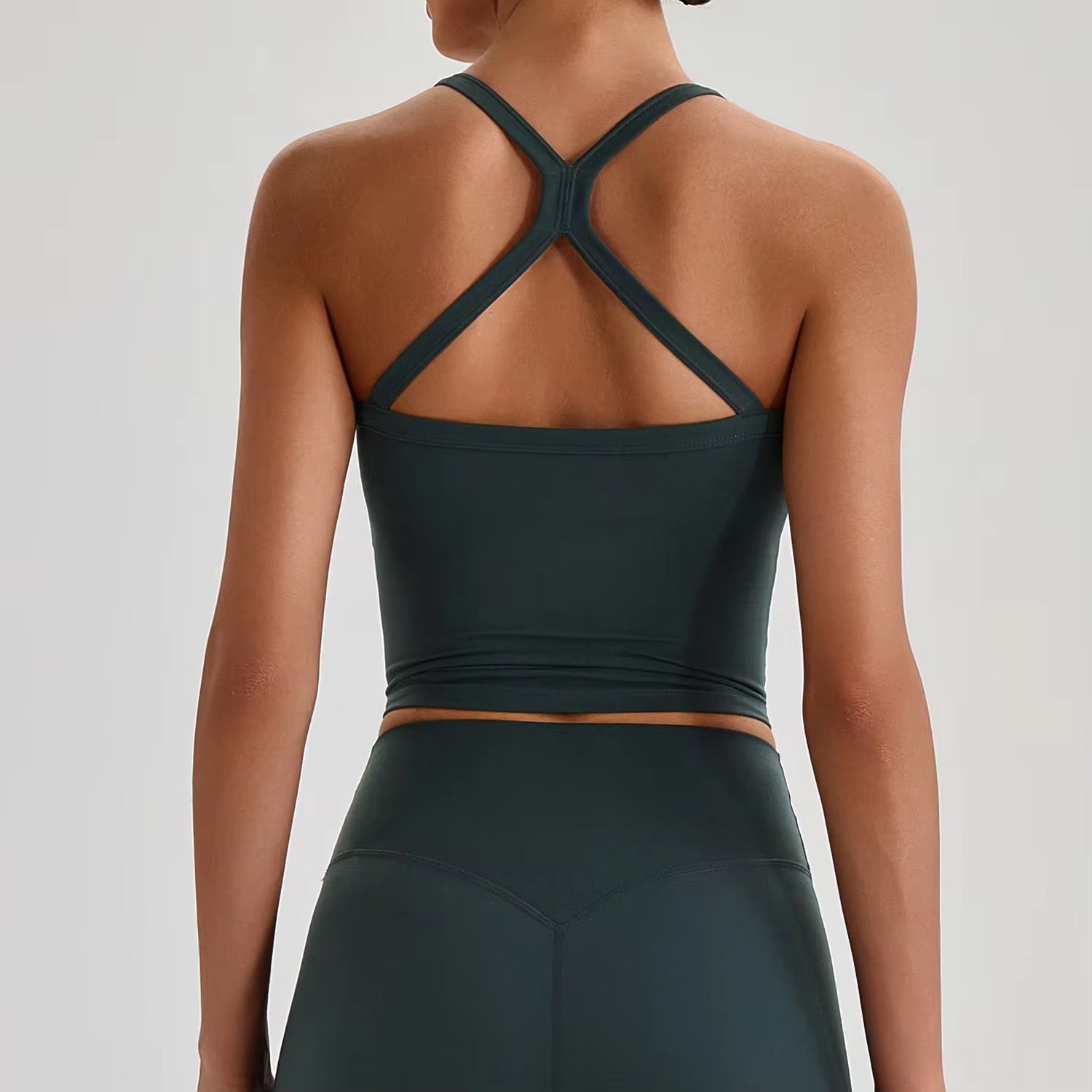 Reine 2026 cross back padded tank top (same fabric as Elite series)