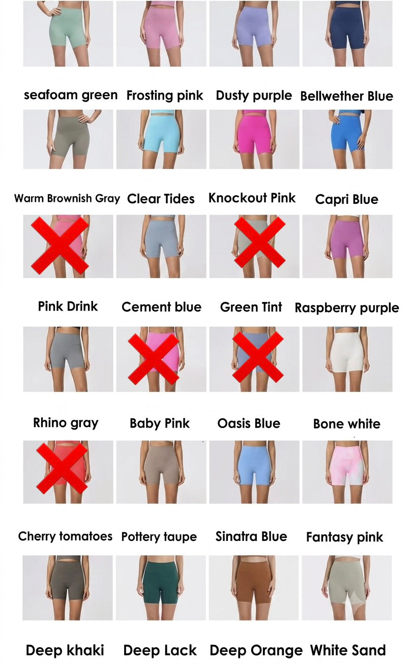 2026 Everyday seamless shorts