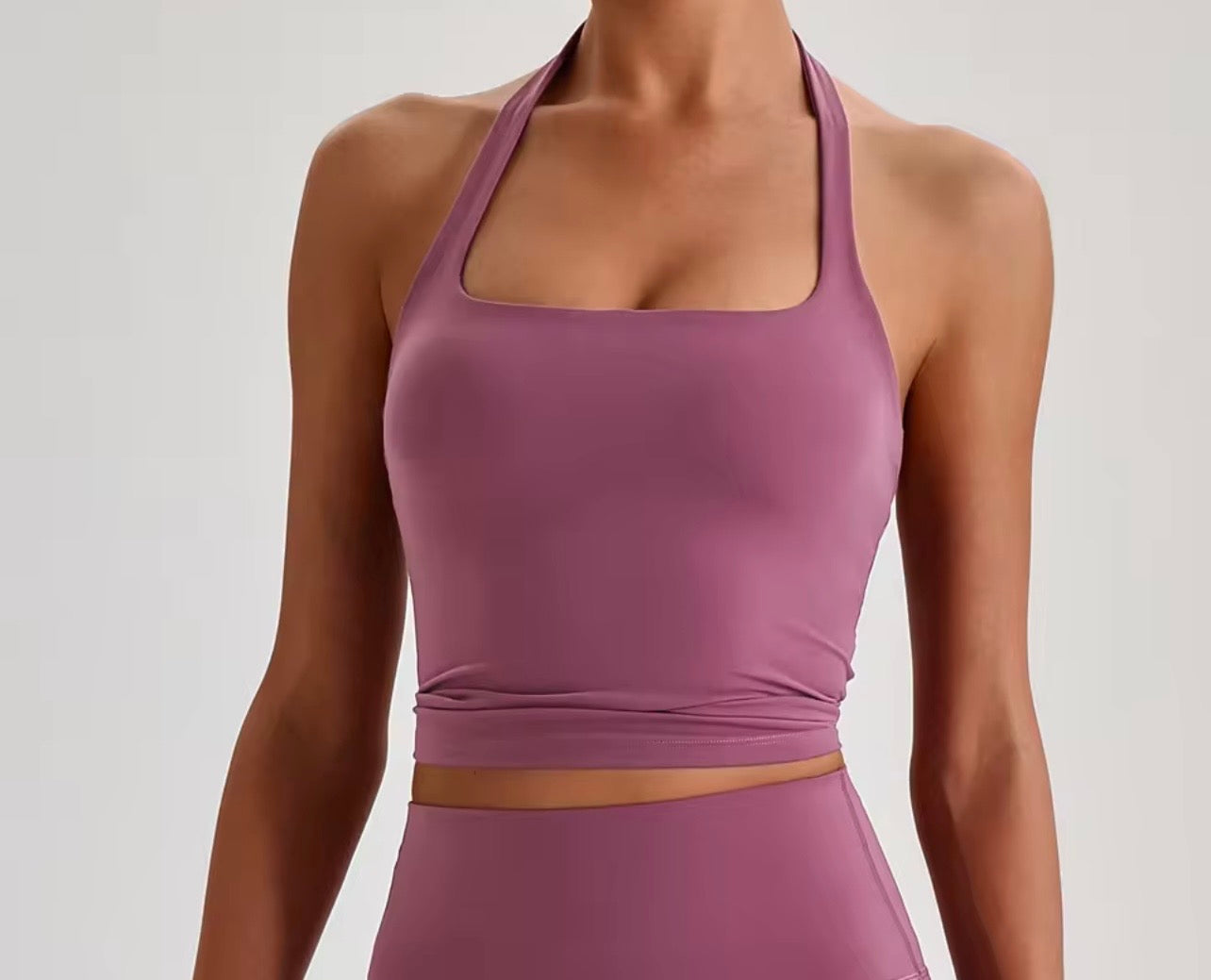 Reine 2026 Halterneck padded tank top (same fabric as Elite series)