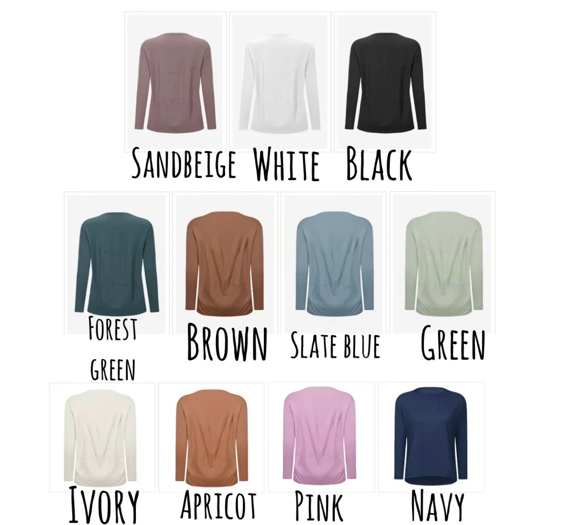 Everyday long sleeves tshirt