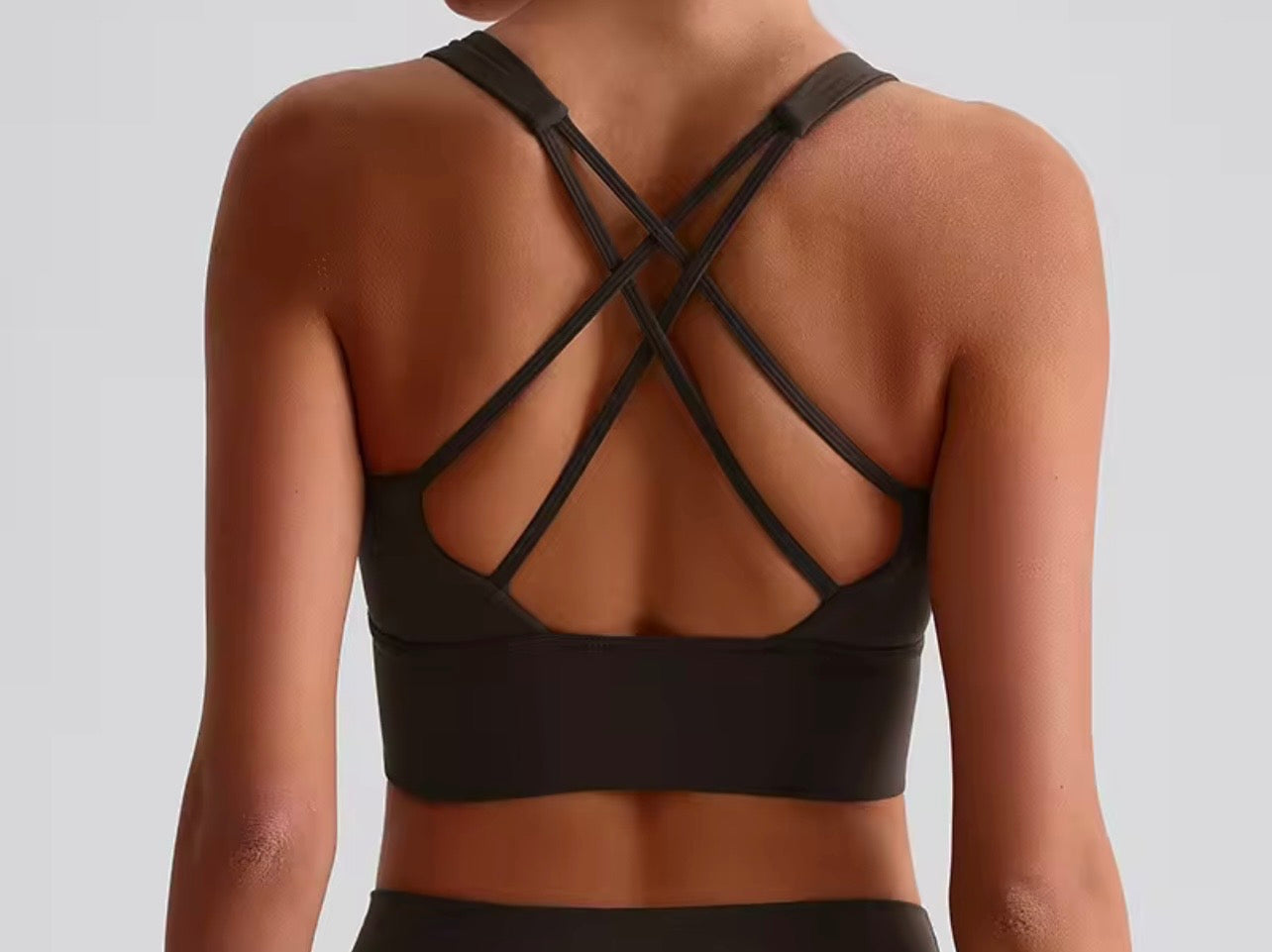 Reset 2026 crossback longline bra (same fabric as Energy series)