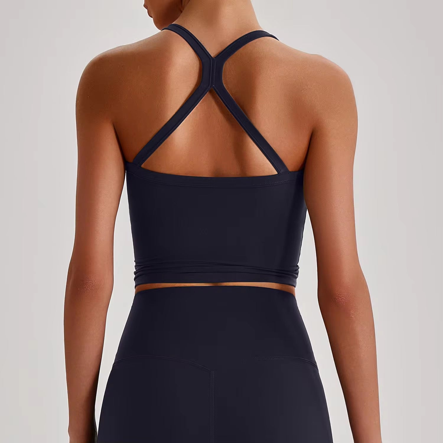 Reine 2026 cross back padded tank top (same fabric as Elite series)