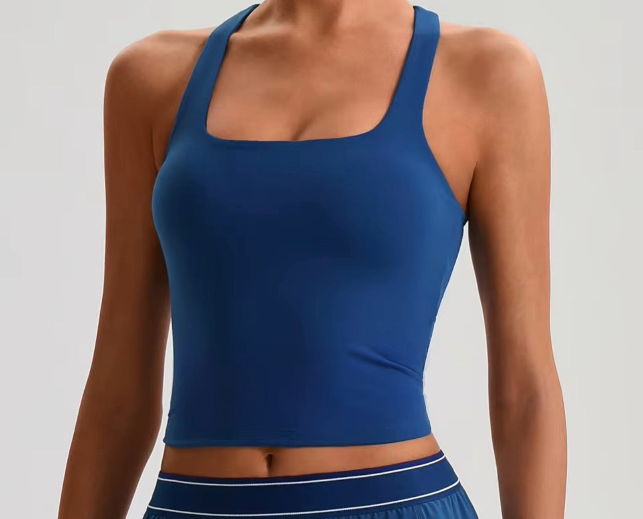 Reset 2026 Racerback tank top (same fabric as Energy series)